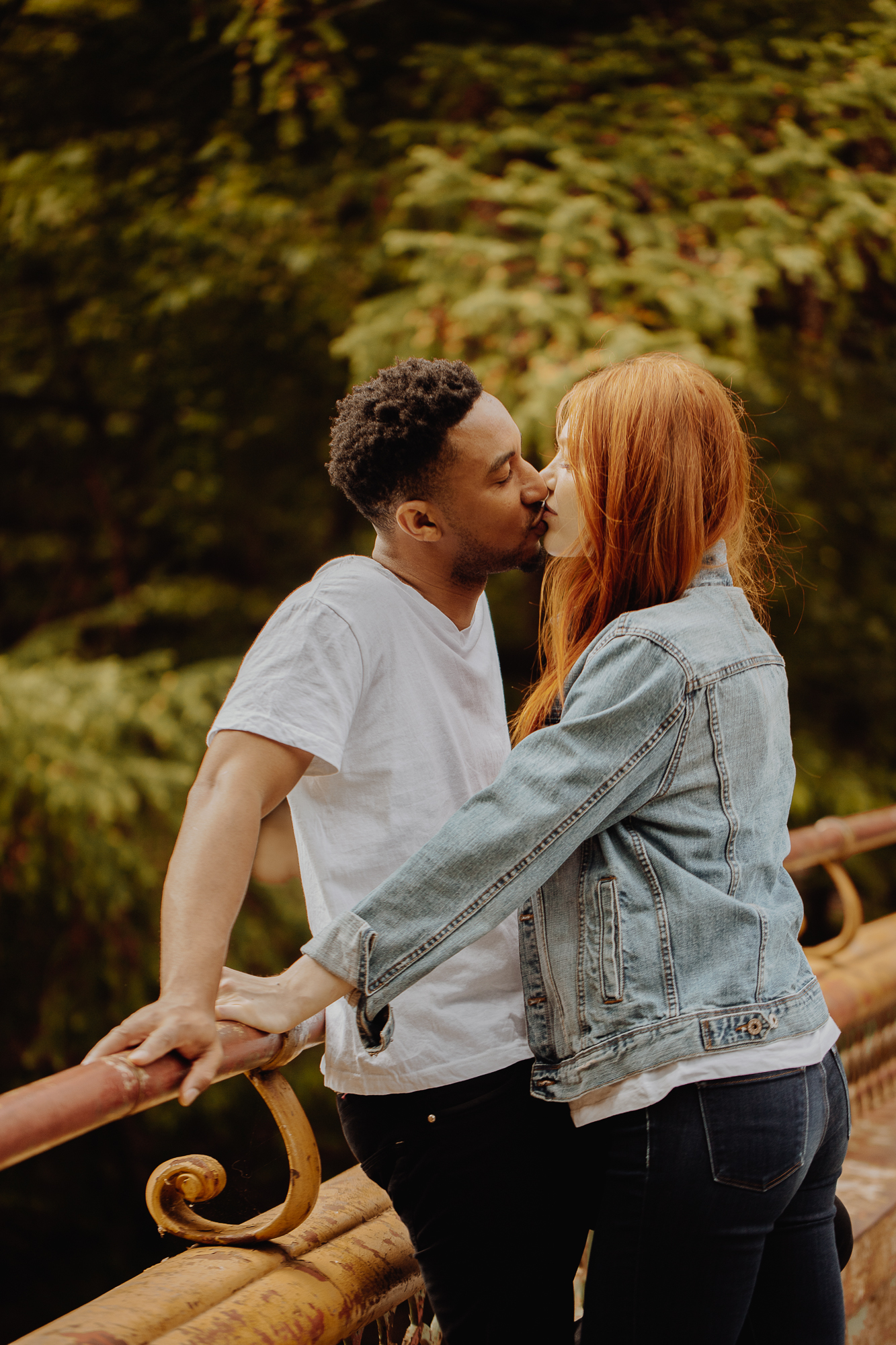 Perfect Prospect Park Engagement Photography