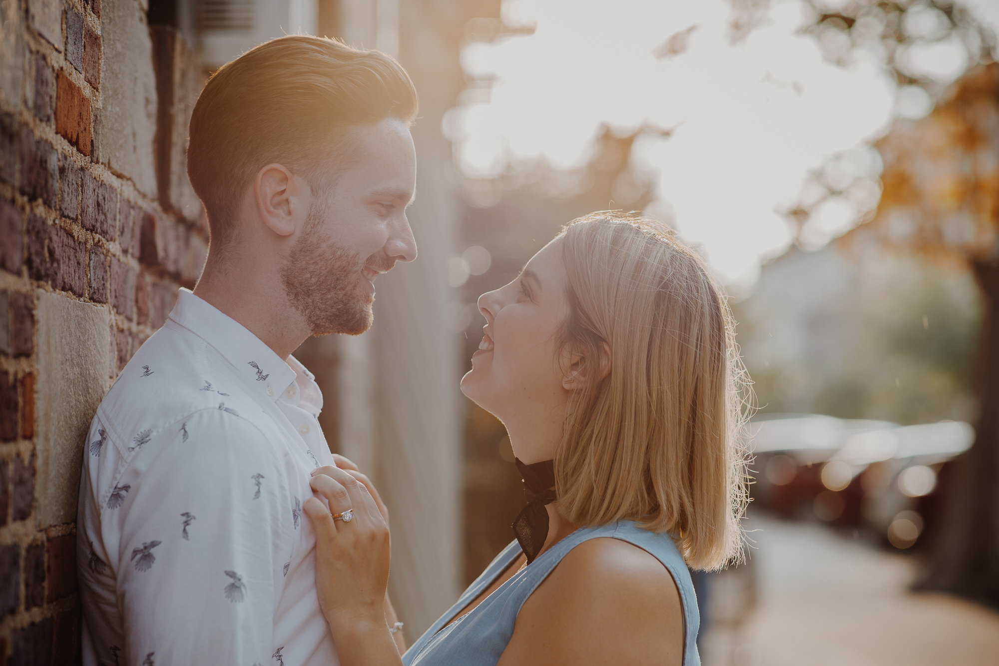 Take a peek at this Crown Heights couples photo shoot