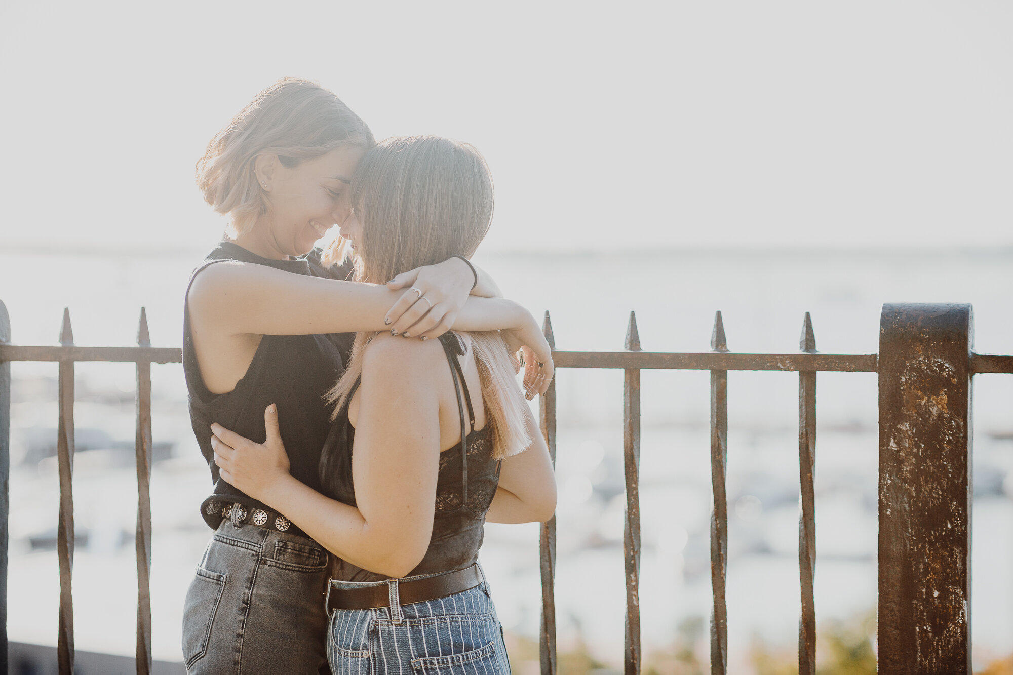 Radiant Brooklyn Heights Couples Photo Session