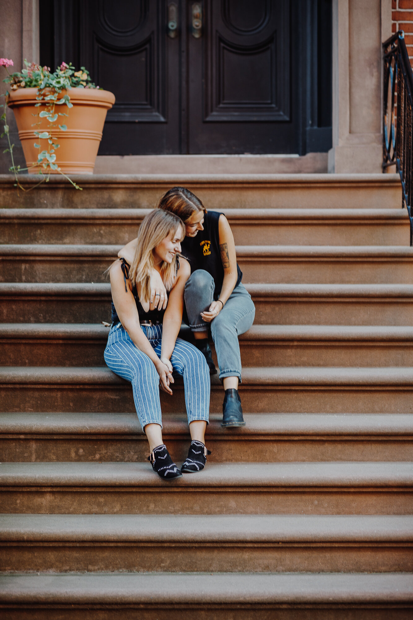 Candid Brooklyn Heights Couples Photo Session