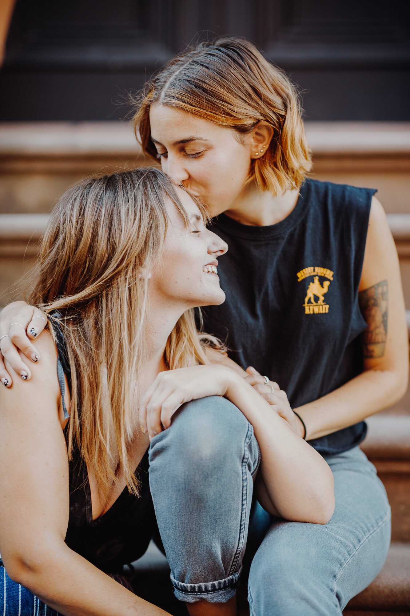 Sweet Brooklyn Heights Couples Photo Session