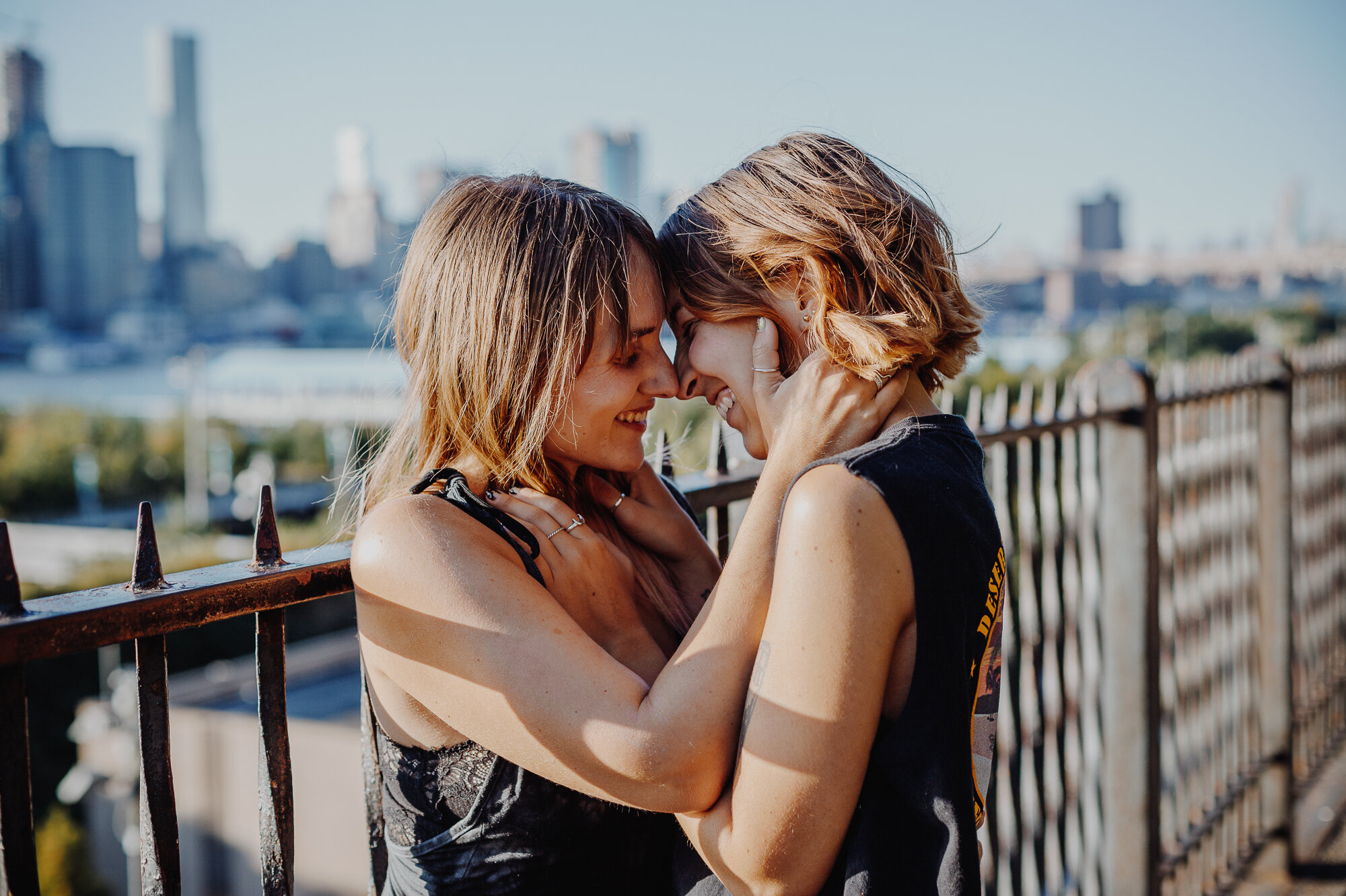 Flawless Brooklyn Heights Couples Photo Session
