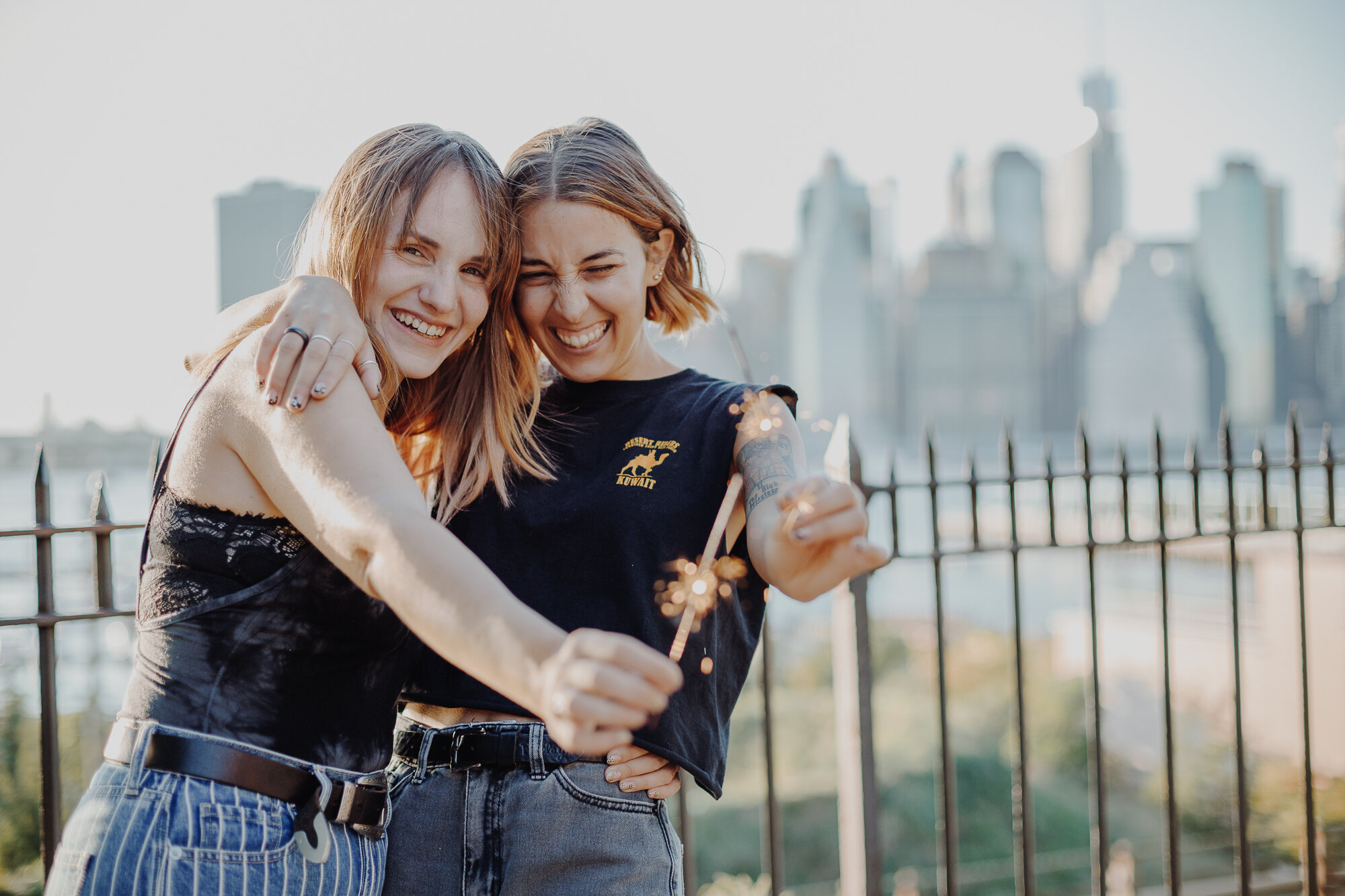 Magical Brooklyn Heights Couples Photo Session