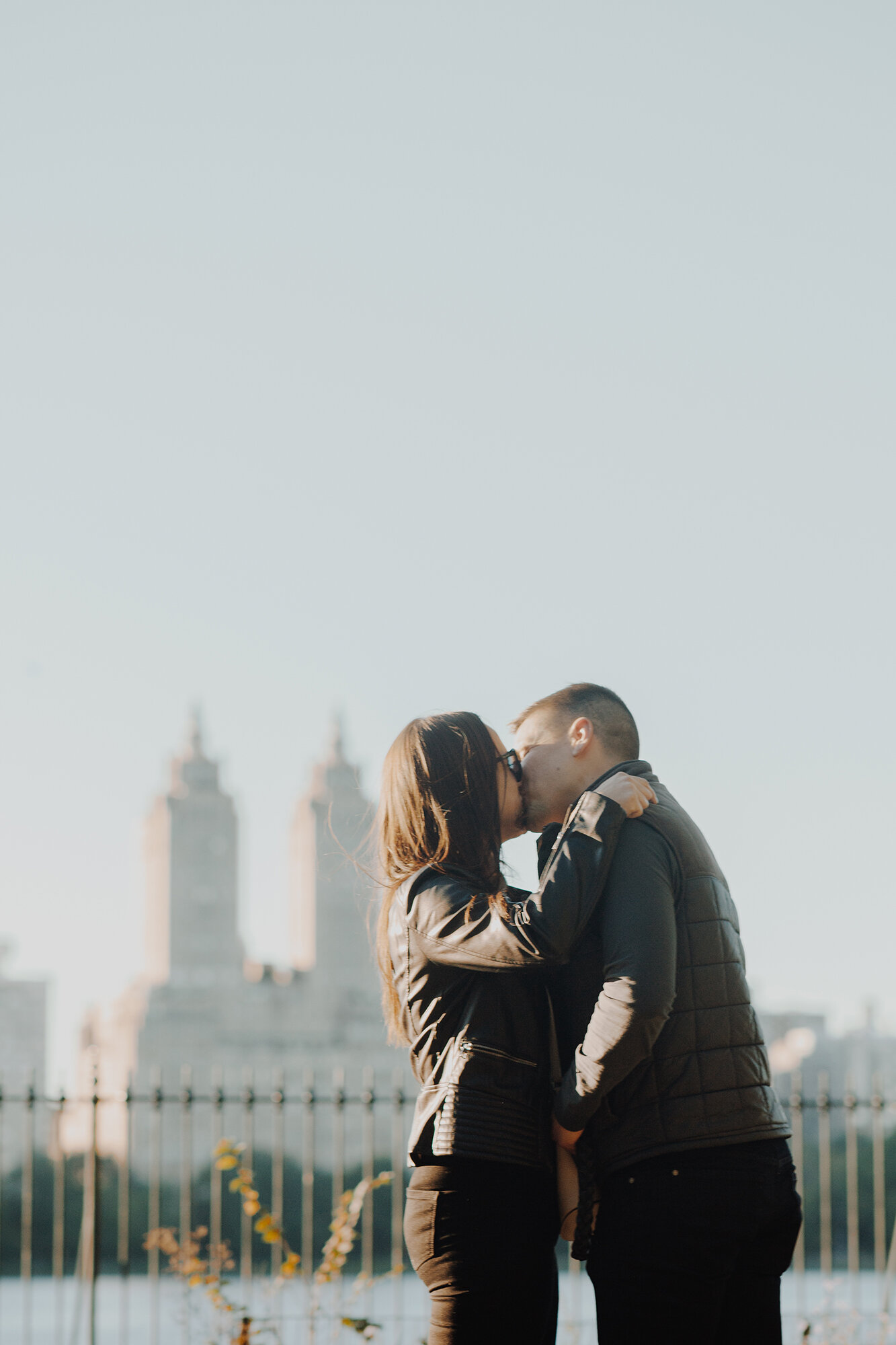 Intimate Secret Proposal Photos in Central Park NYC