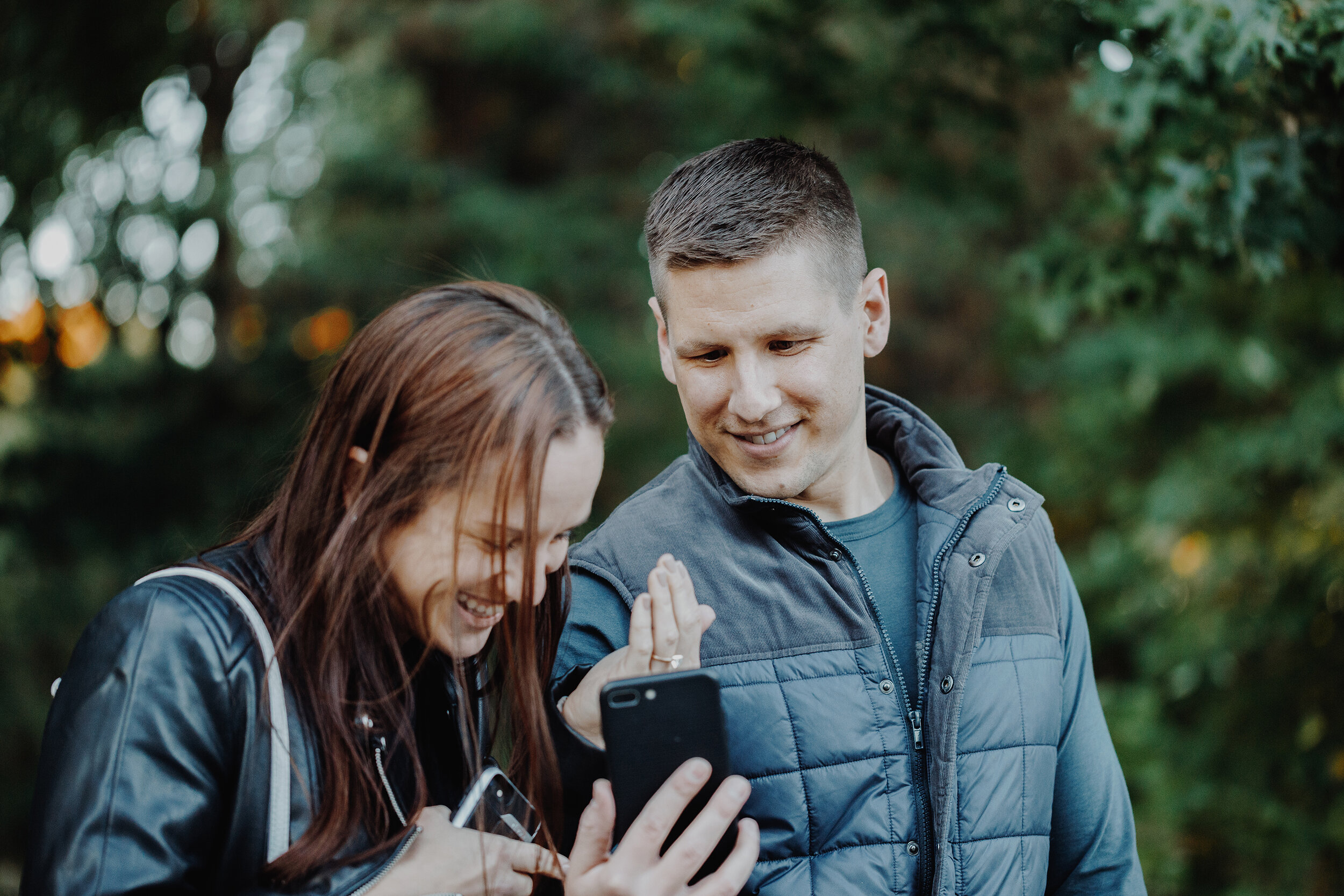 Fun Secret Proposal Photos in Central Park NYC