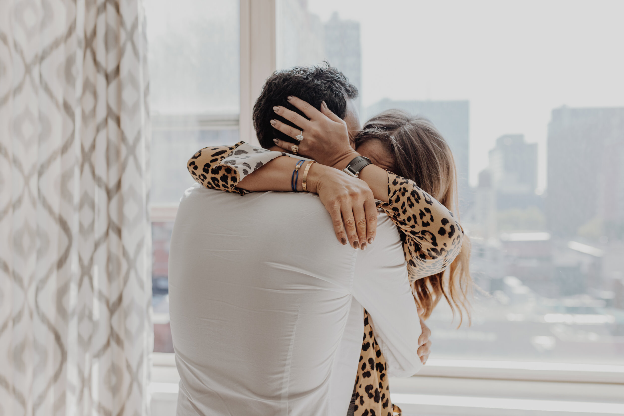 Emotional Surprise Proposal Photography in NYC