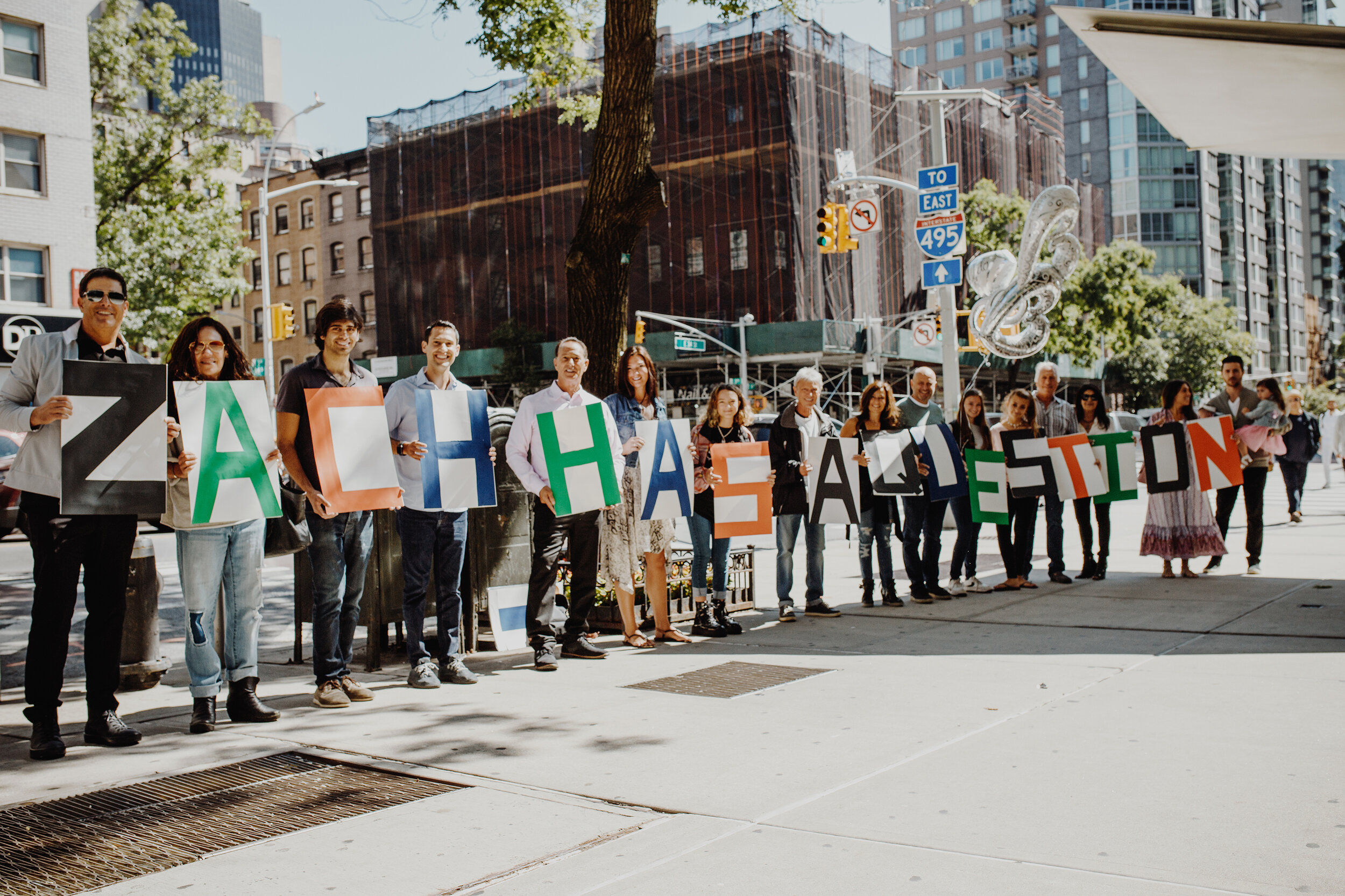 Vivid Surprise Proposal Photography in NYC