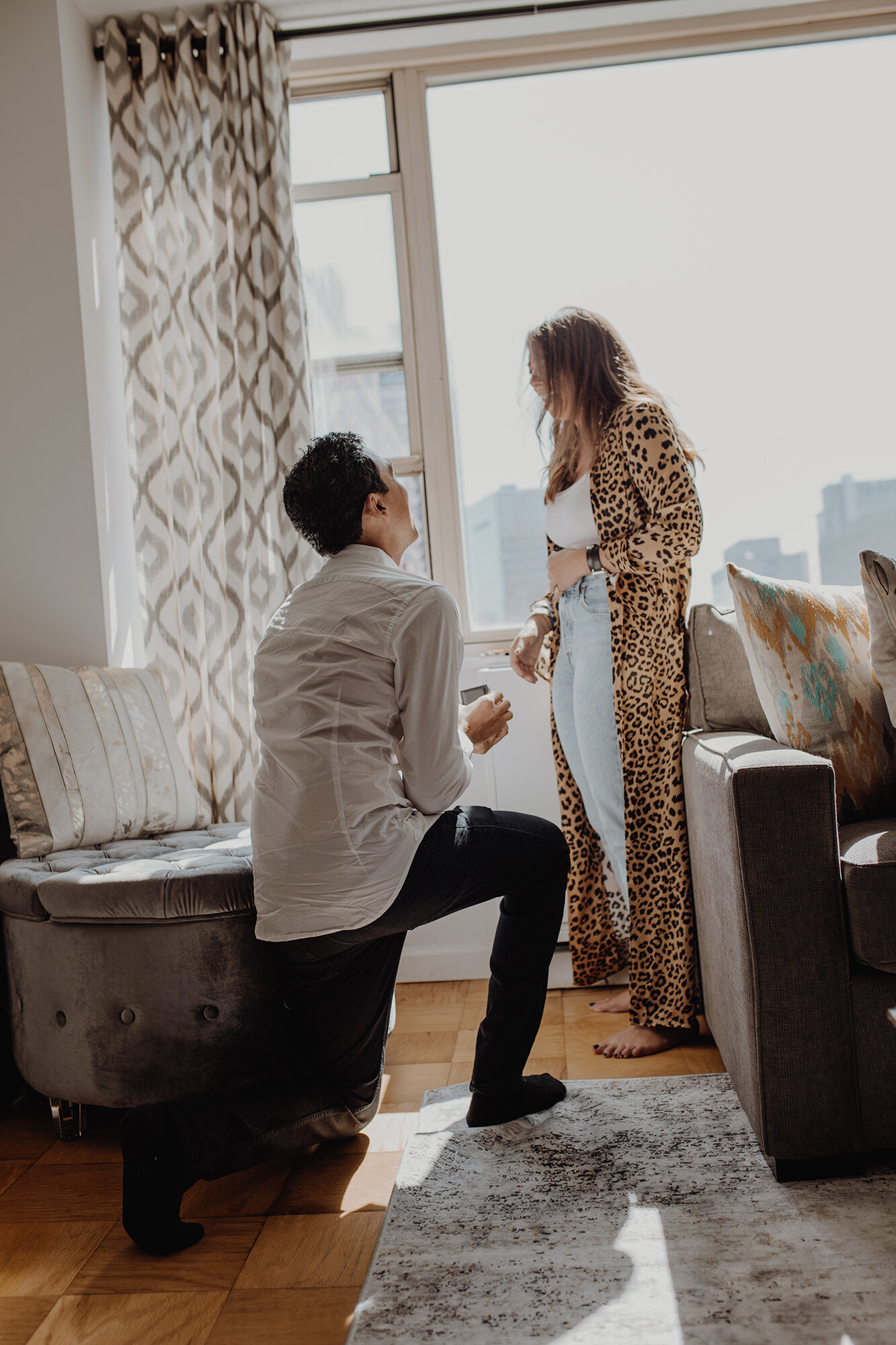 Unforgettable Surprise Proposal Photography in NYC