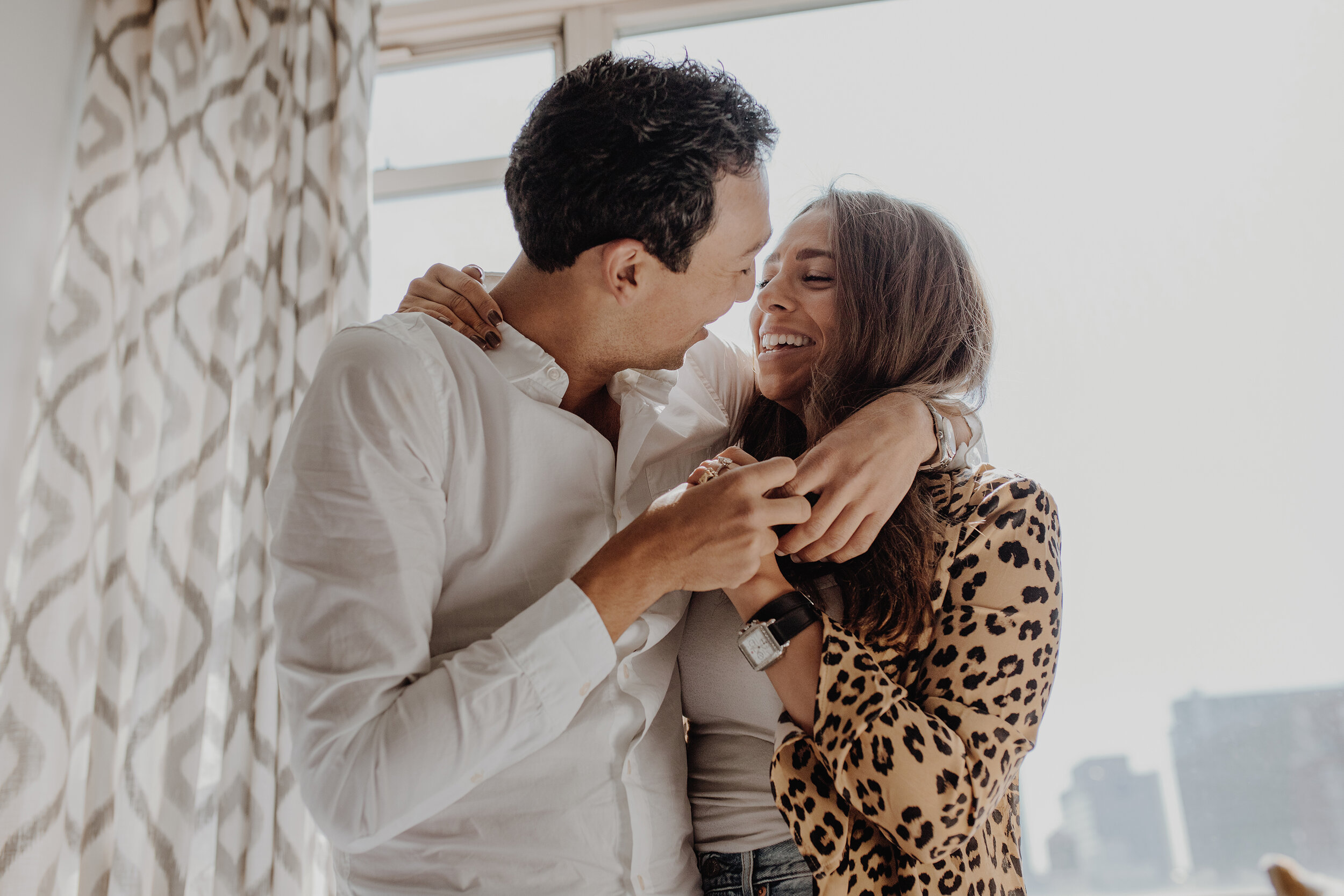 Sweet Surprise Proposal Photography in NYC