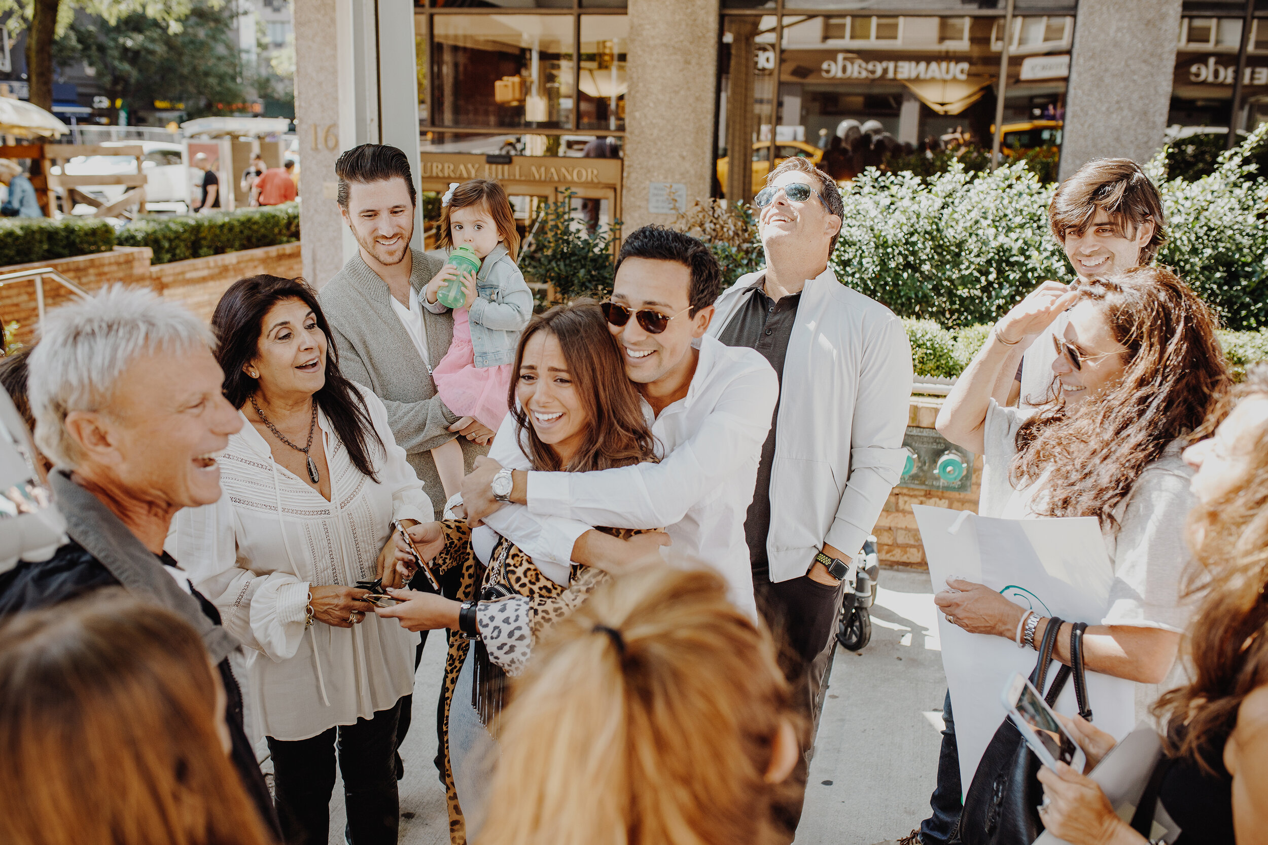 Creative Surprise Proposal Photography in NYC