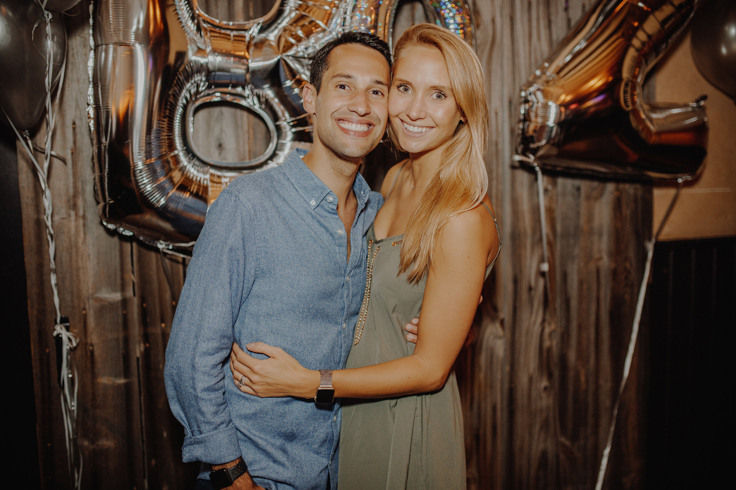 Lively New York Engagement Party Photos at The Green Room