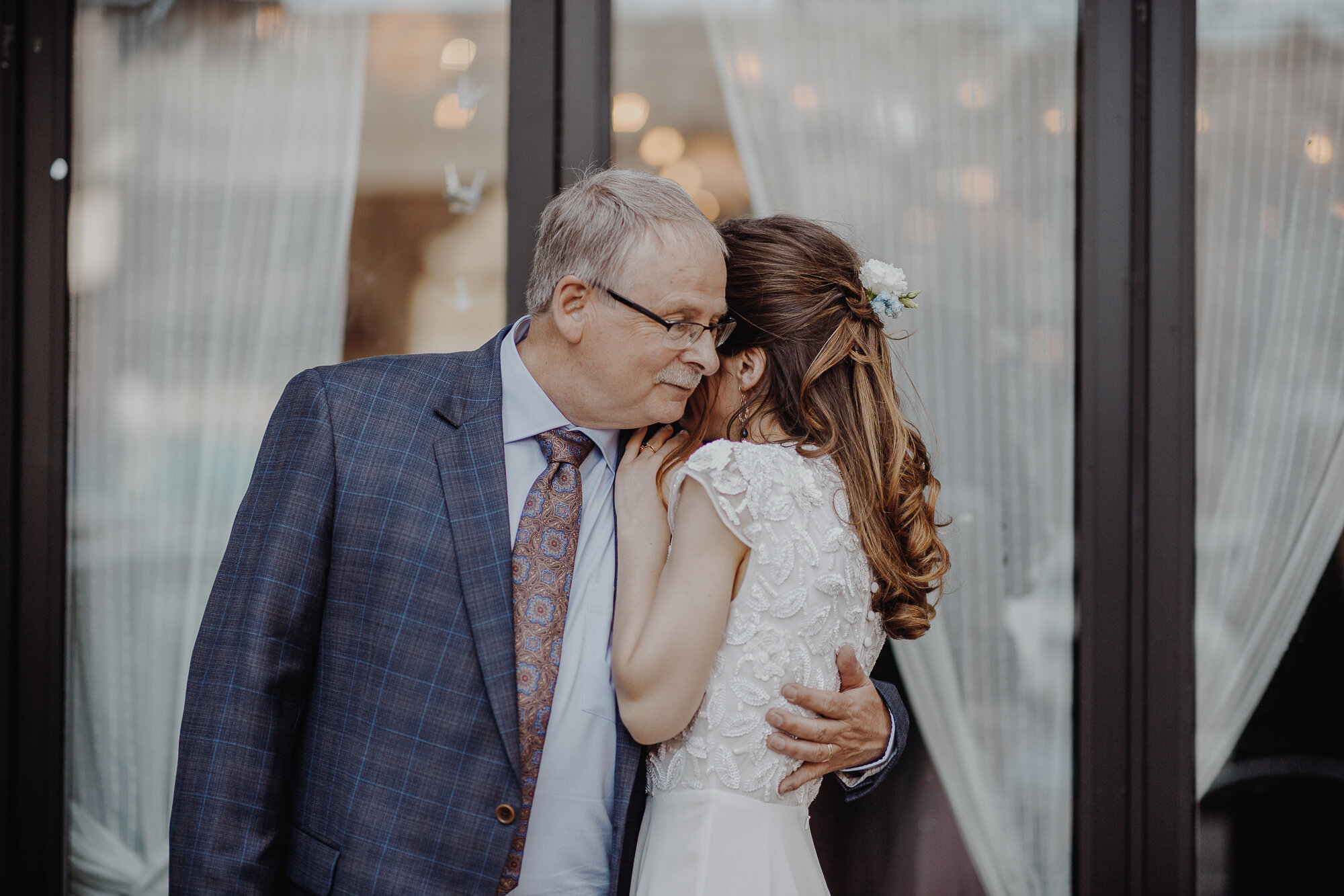 HANNAH With Dad Photo