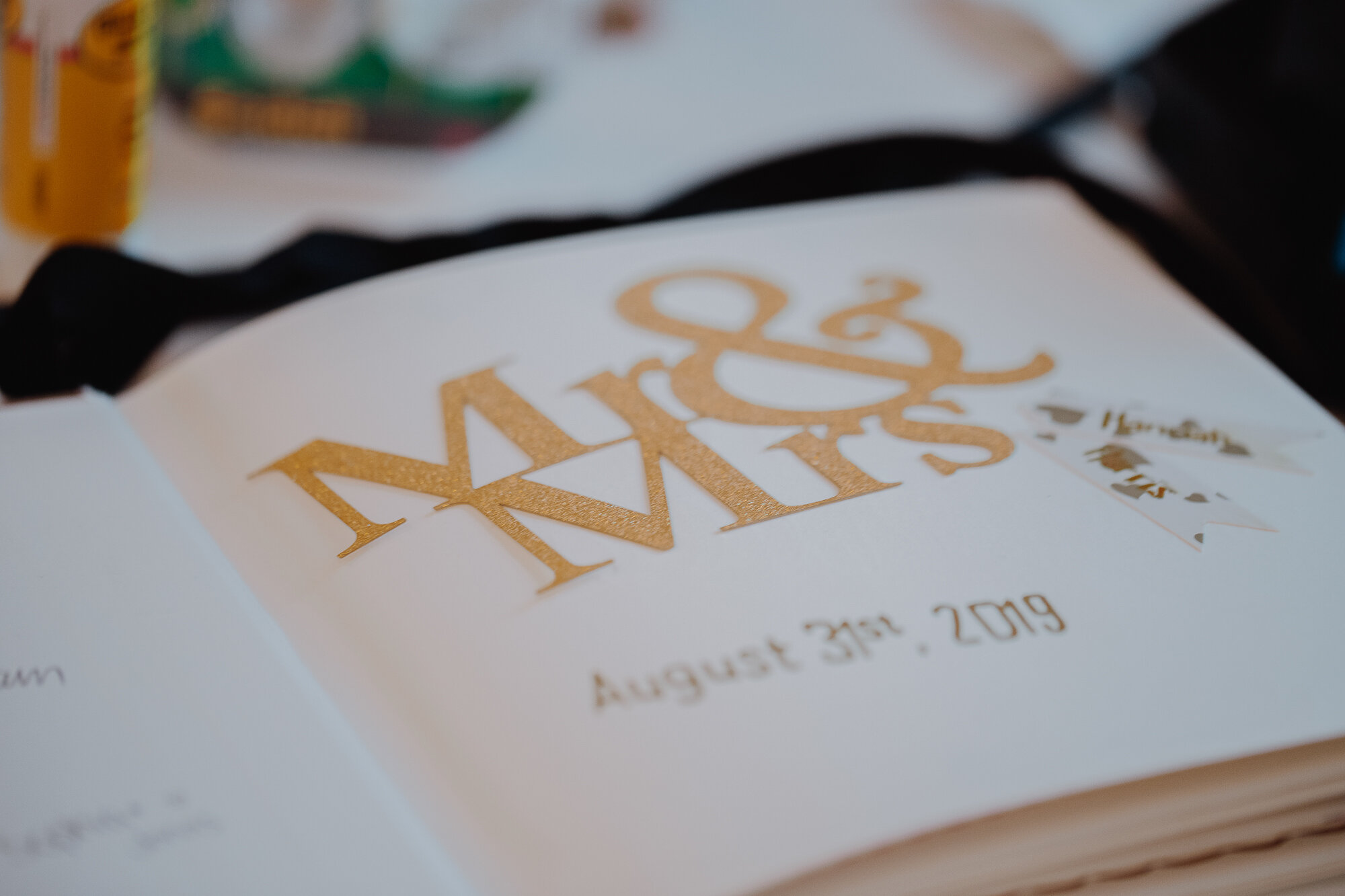 HANNAH & HARRIS Wedding Book