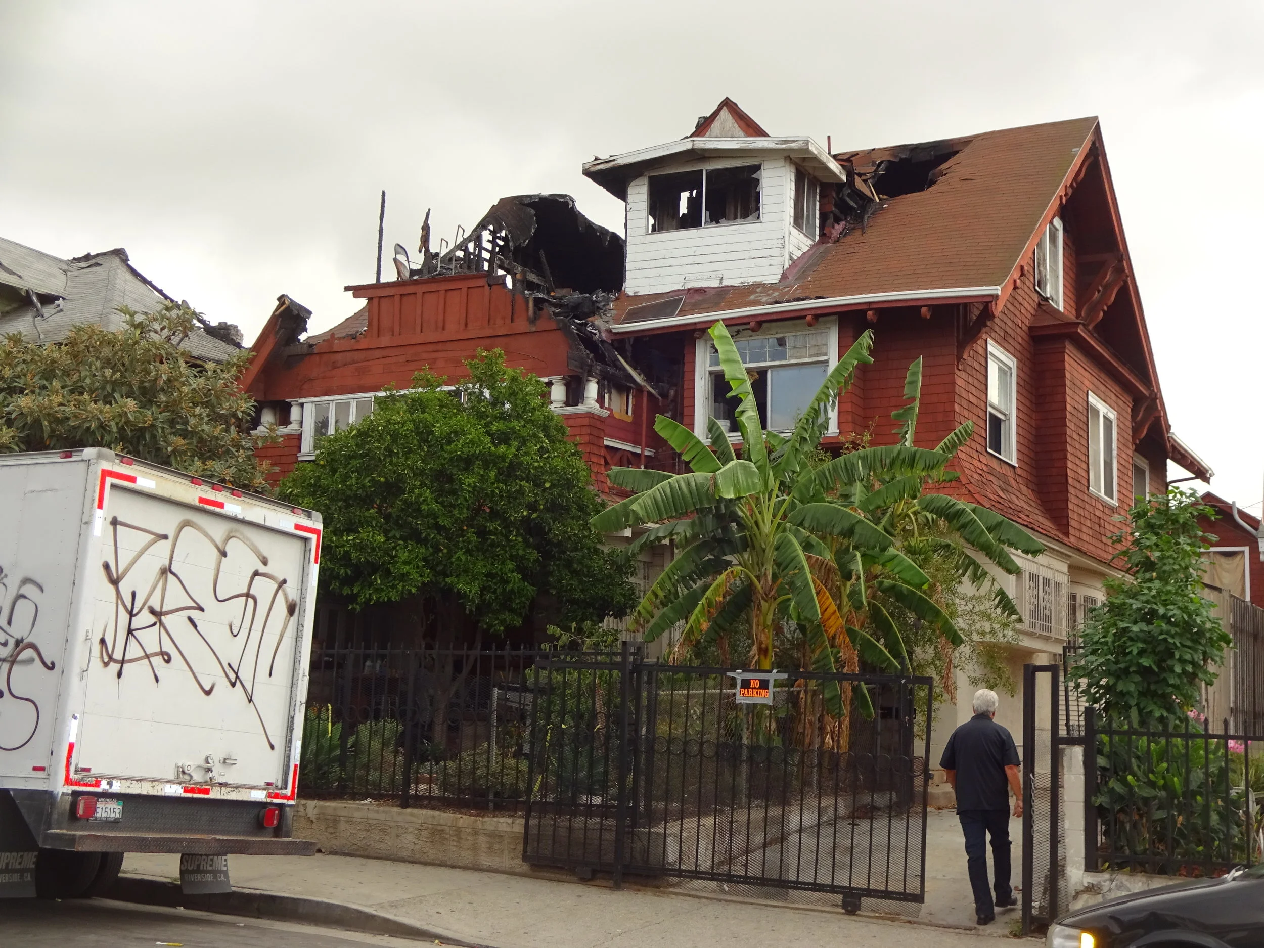 Historic Home in Los Angeles - Fire Damage Repair