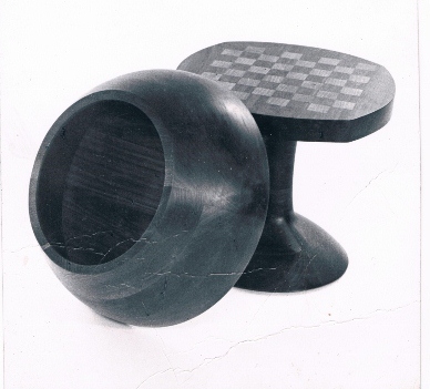 Chess Table, detail