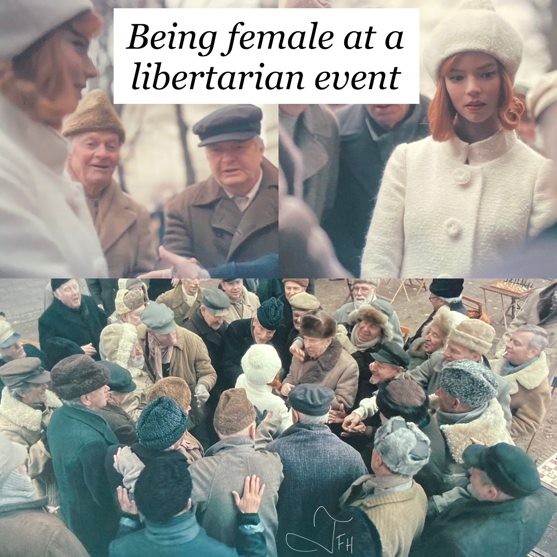 Being Female at a Libertarian Event