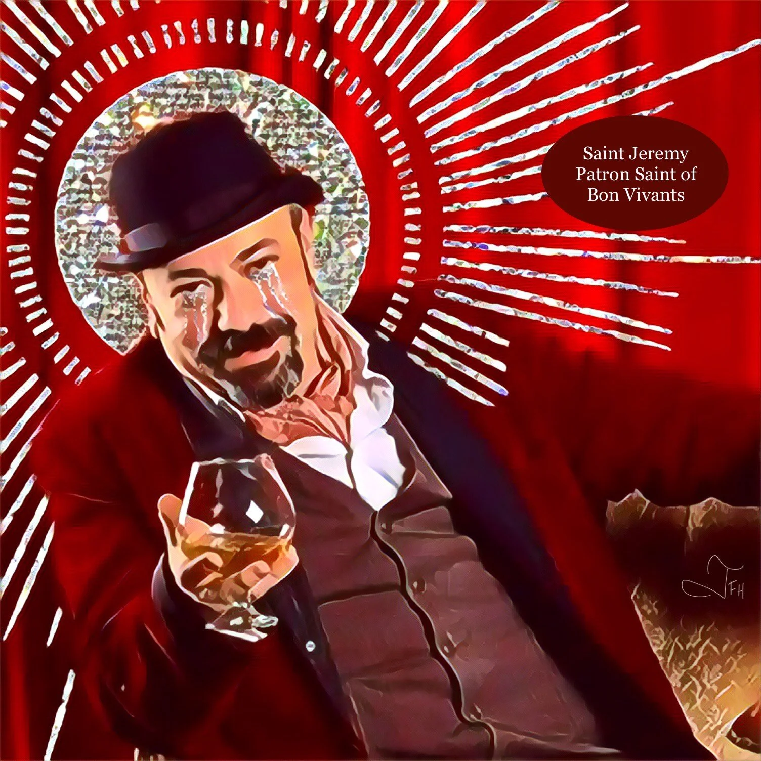 Saint Jeremy, Patron Saint of Bon Vivants