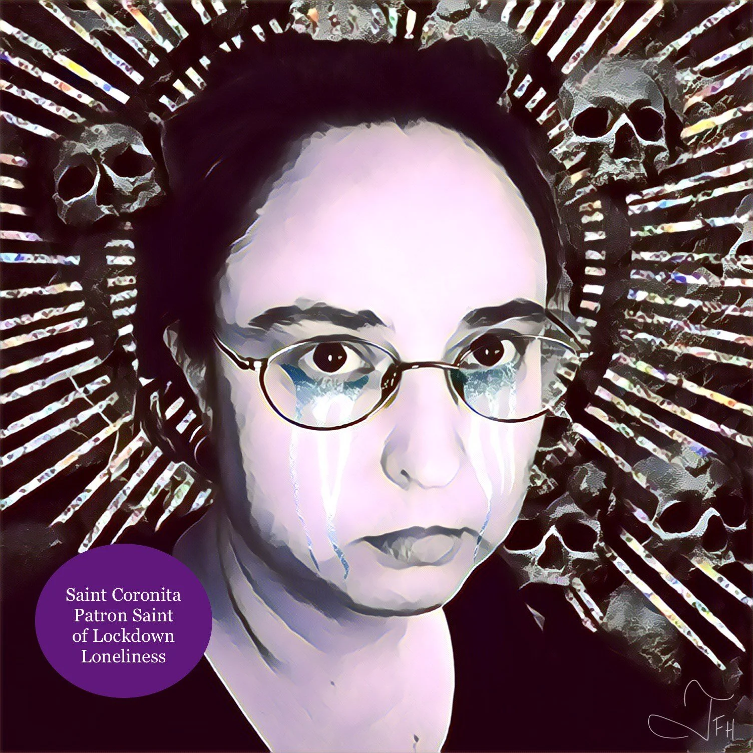 Saint Coronita, Patron Saint of Lockdown Loneliness