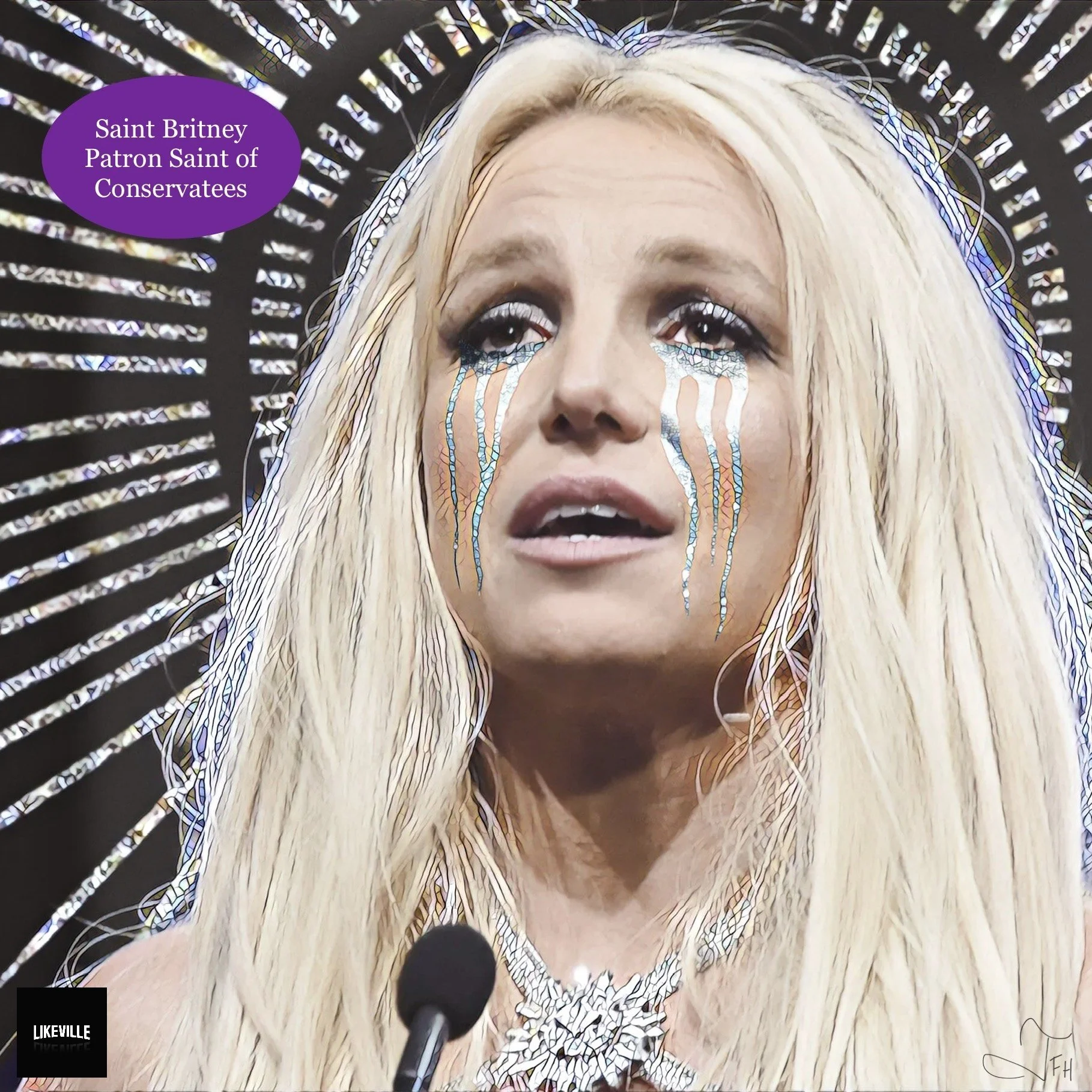 Saint Britney, Patron Saint of Conservatees