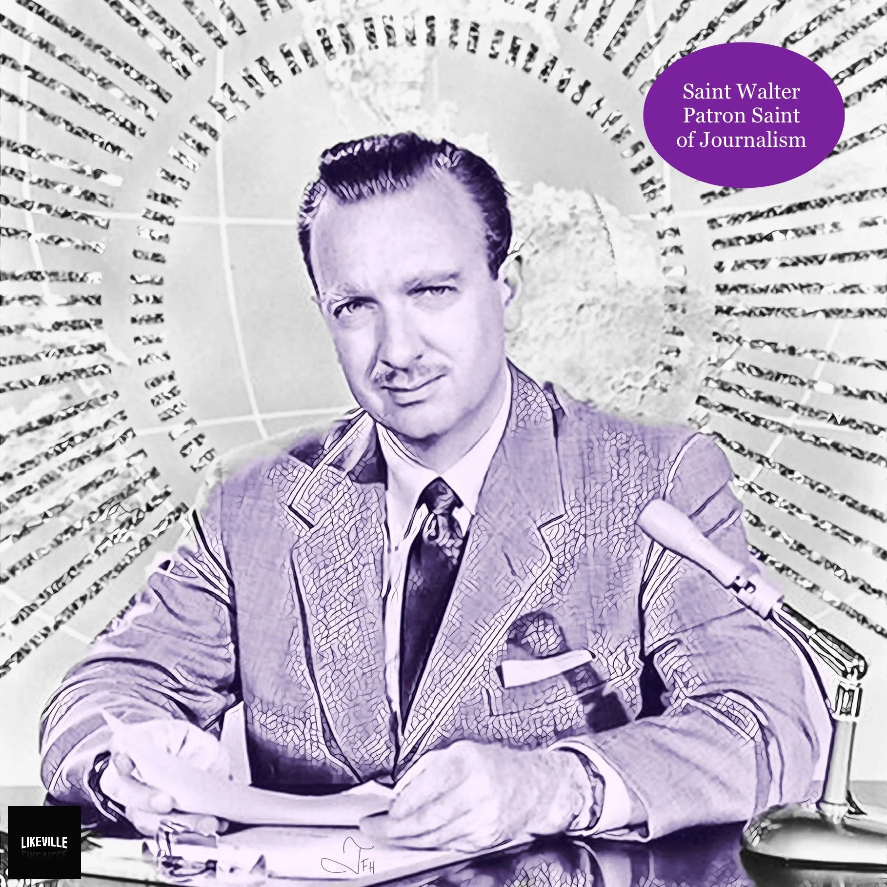 Saint Walter, Patron Saint of Journalism