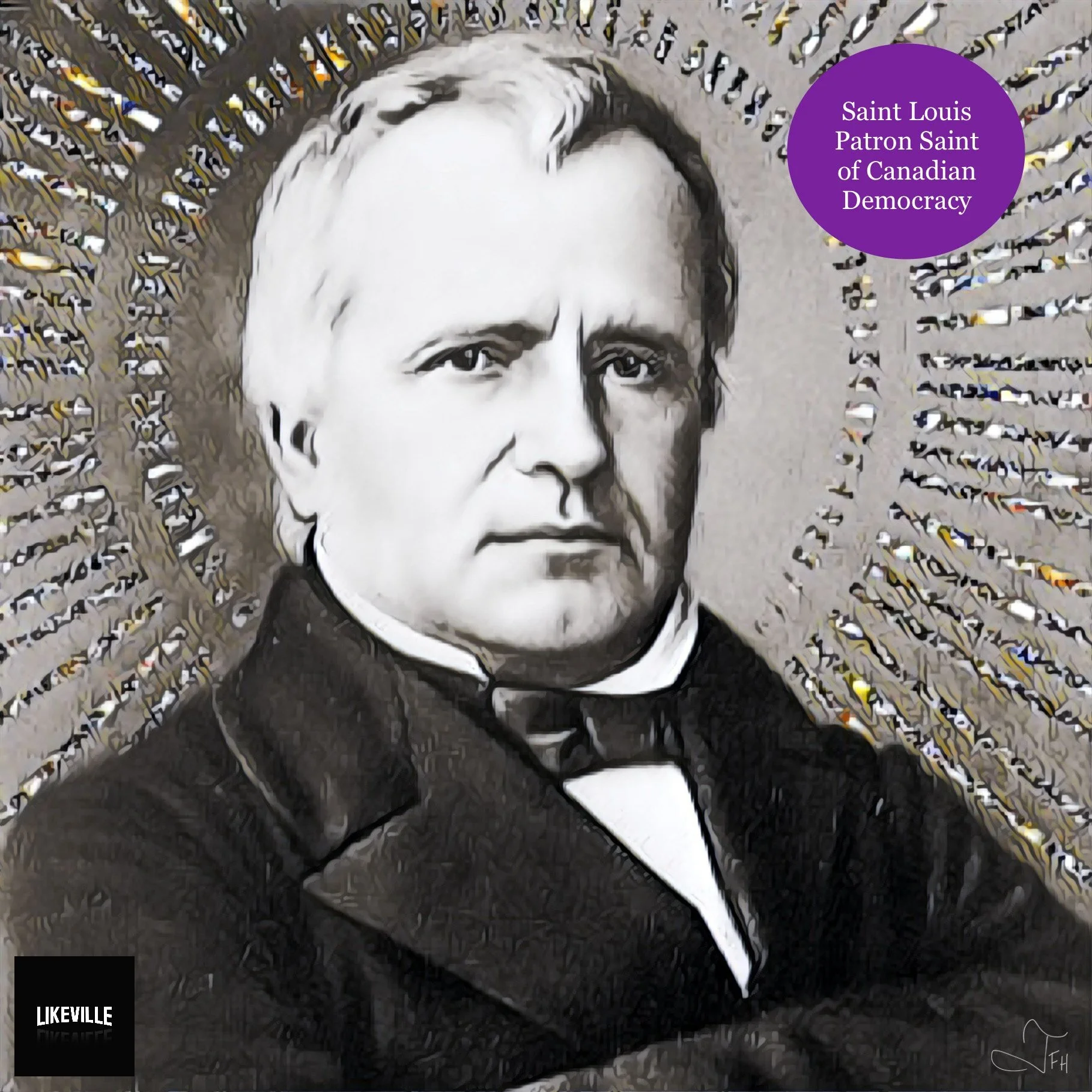 Saint Louis, Patron Saint of Canadian Democracy