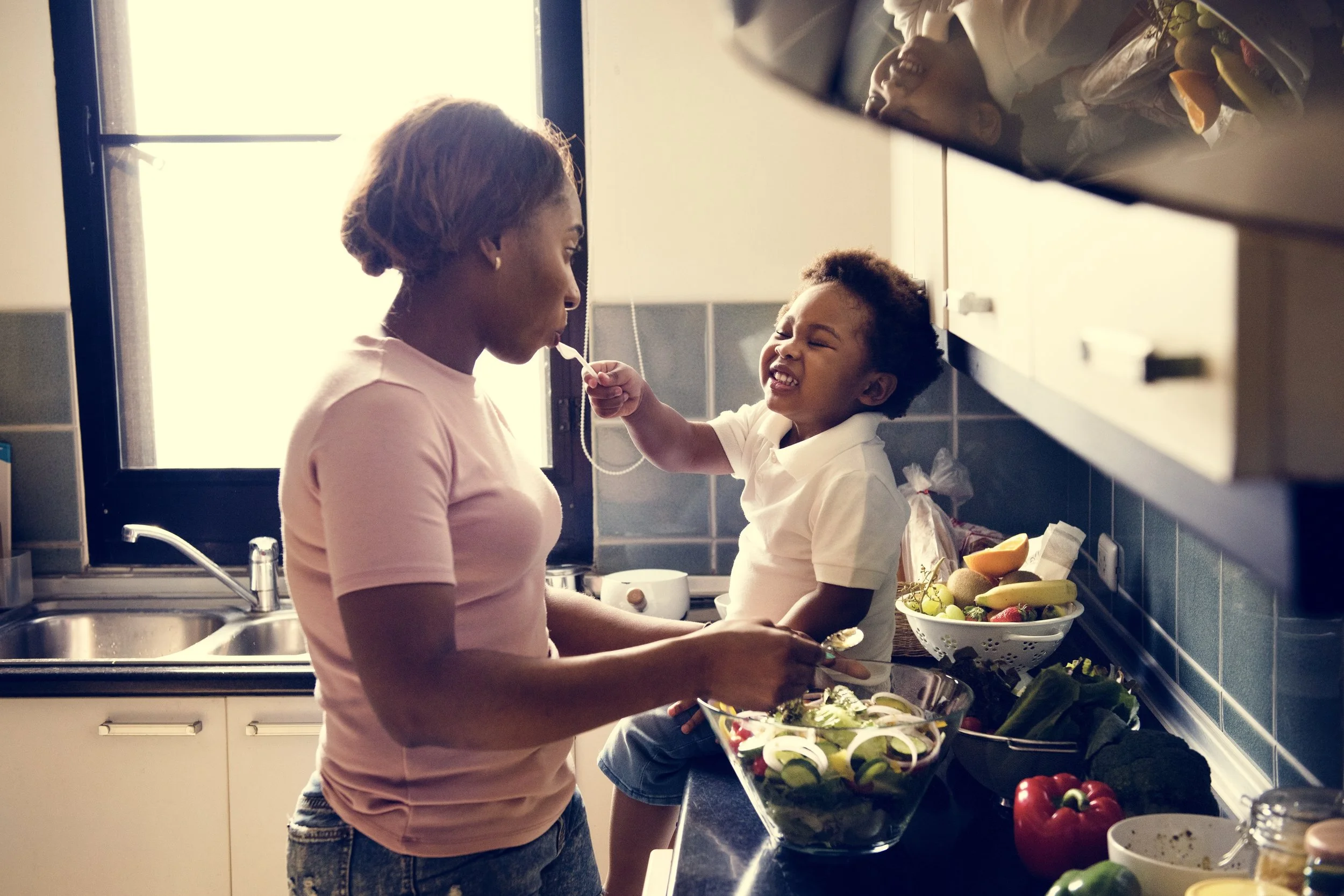 Mother and Child in Kitchen.jpeg
