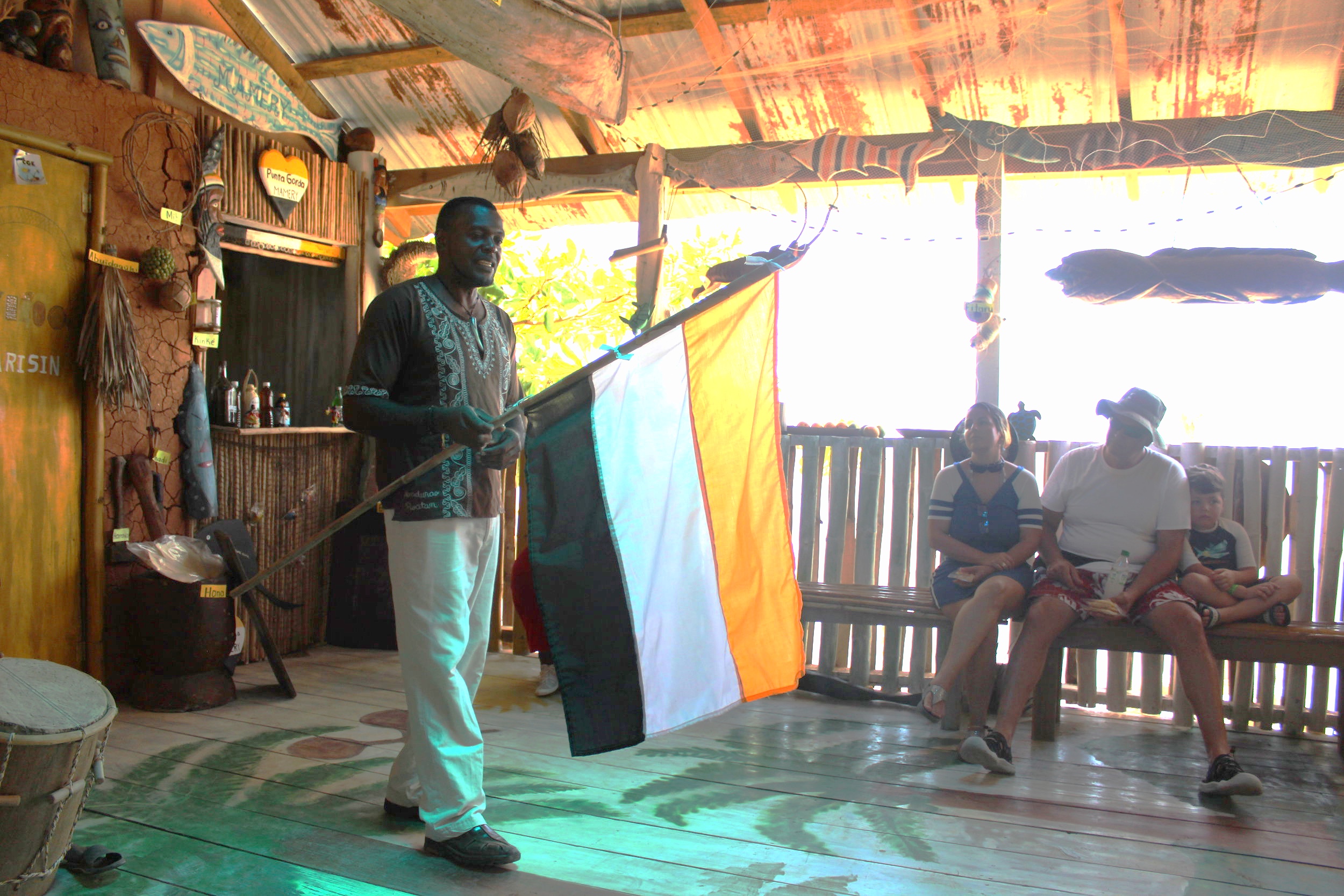 The Garifuna Flag