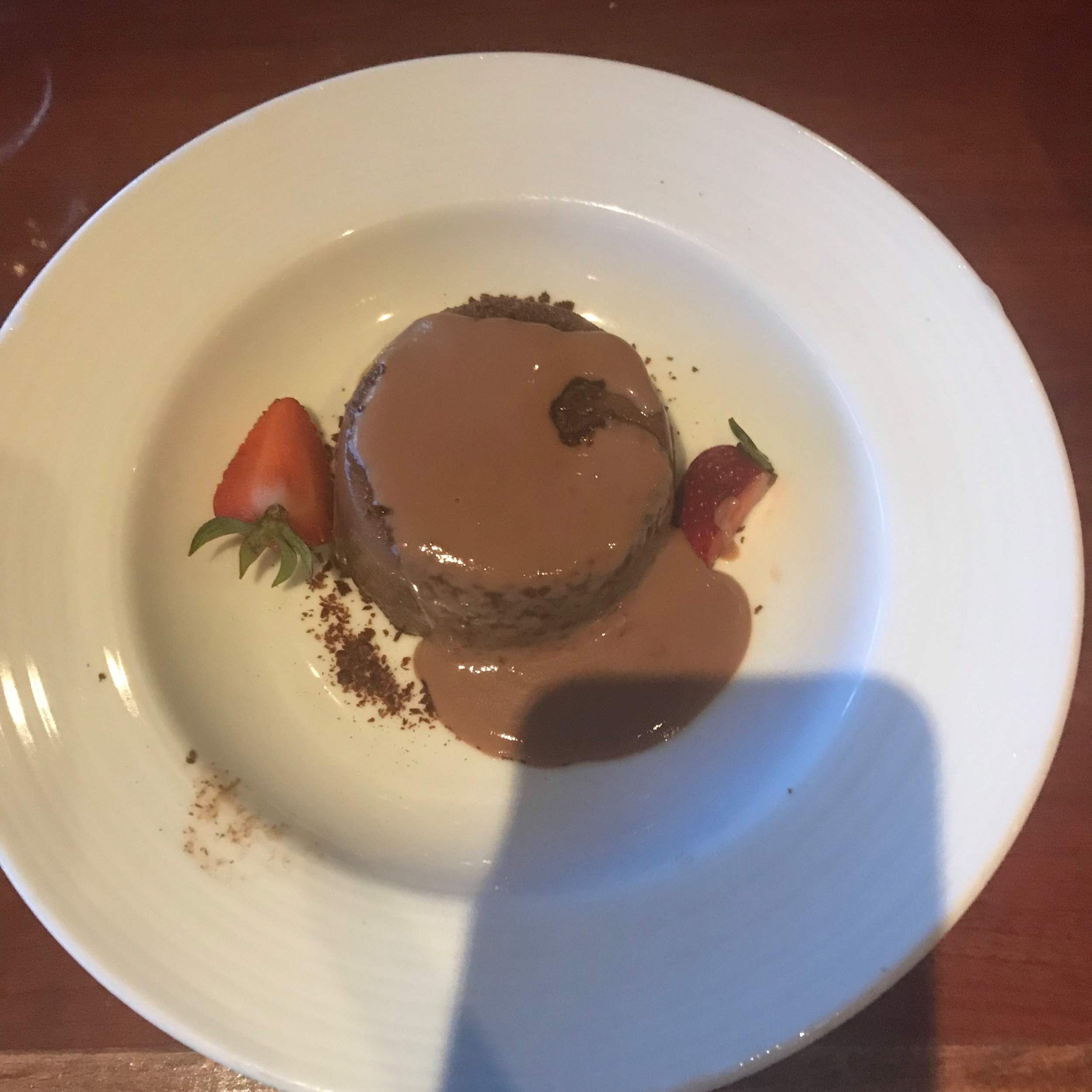 Chocolate panna cotta 