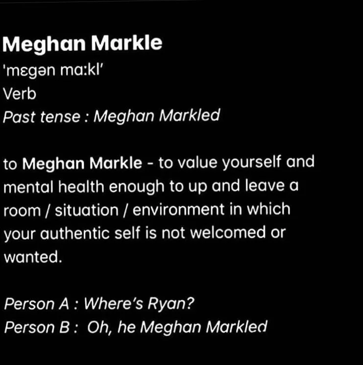 My Word for 2020 is “Meghan Markle”