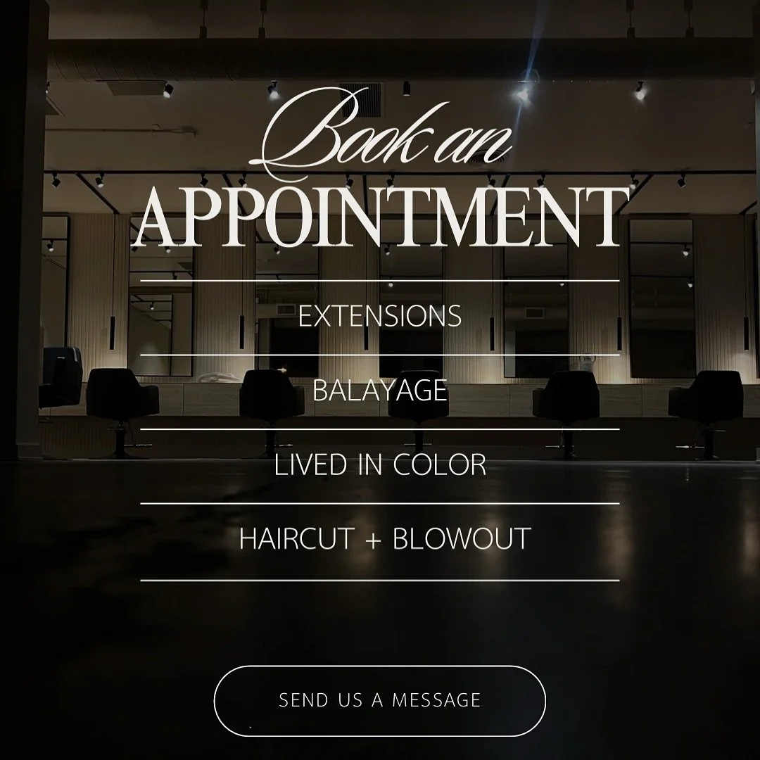 PSA: We&rsquo;re always taking new clients 🤘🏼.

If you&rsquo;ve been thinking about new hair&hellip; this is your sign. Come hang with us, sip something cute, and leave feelin&rsquo; like that girl.

Hit the link in our bio to book or slide into ou