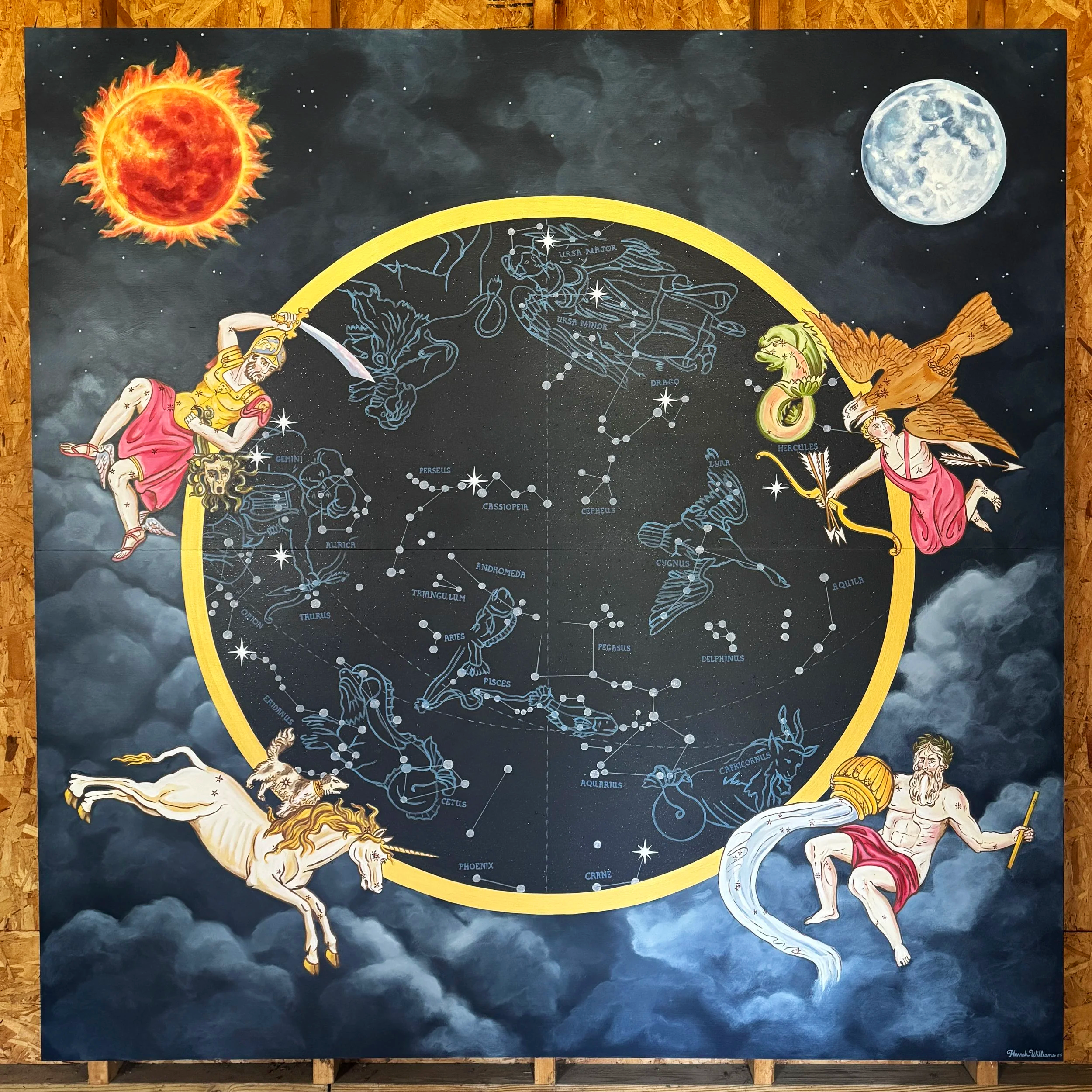 Astrology Mural