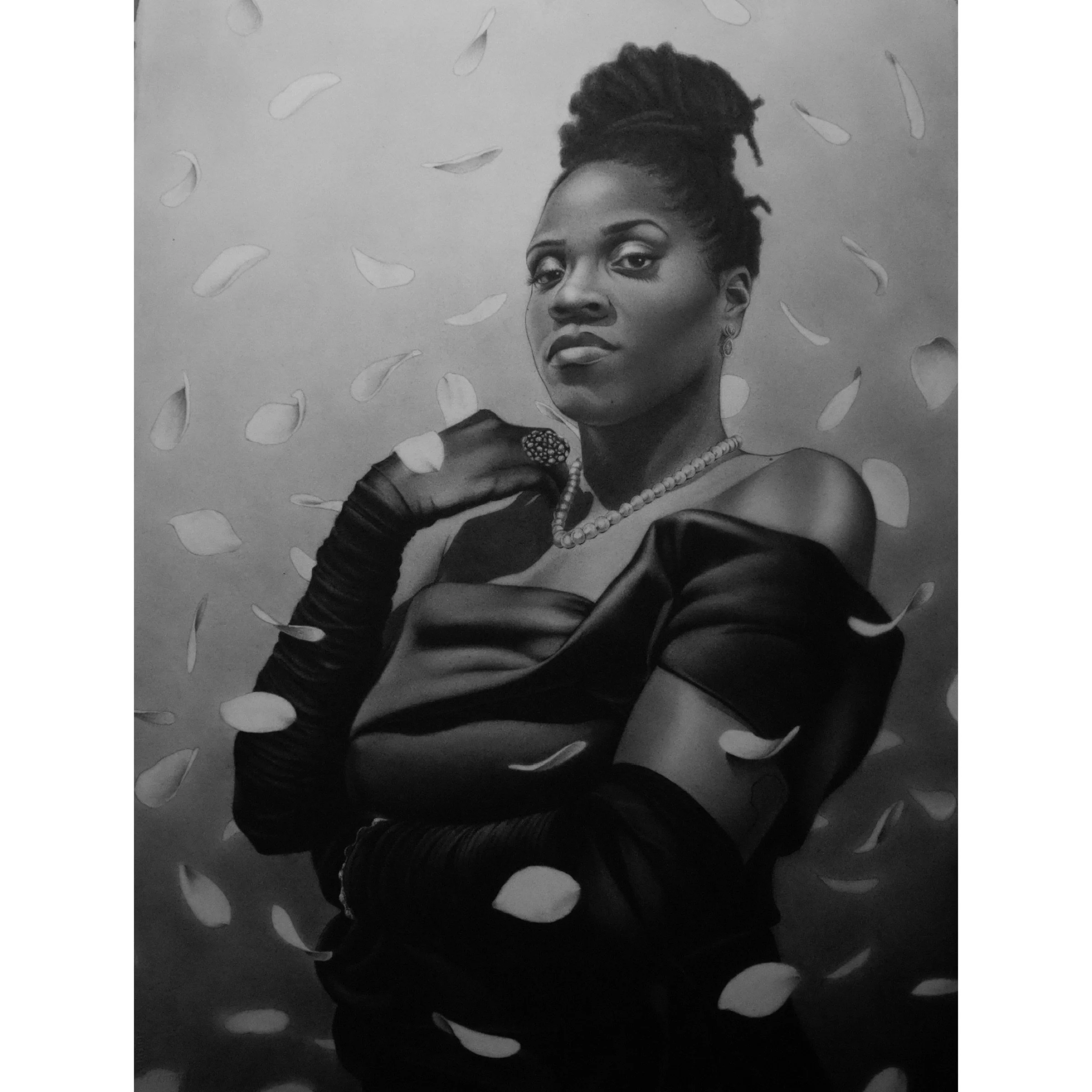 "Night Flower" Portrait of Remy 2025