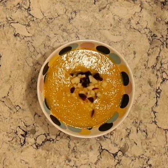 Winter Squash and Apple Soup