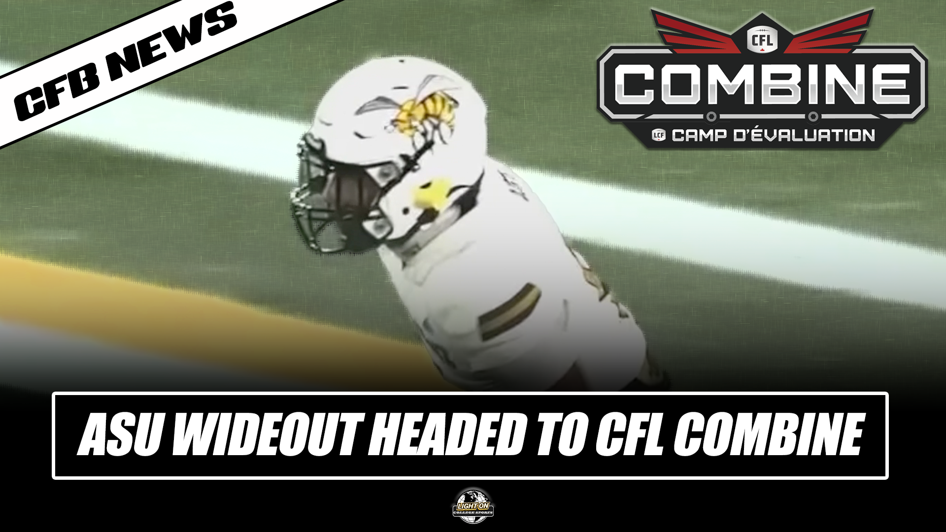 ALABAMA STATE WR DYLAN DJETE ACCEPTS INVITE TO 2026 CFL COMBINE