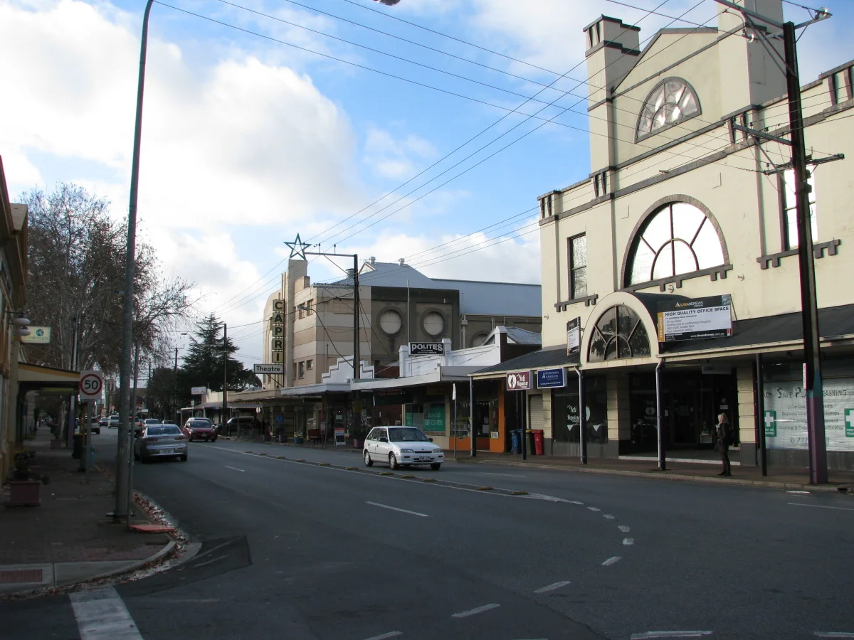 Capri Theatre, Brown Dog Cafe, Yeti Nepalese Restaurant, Goodwood Road