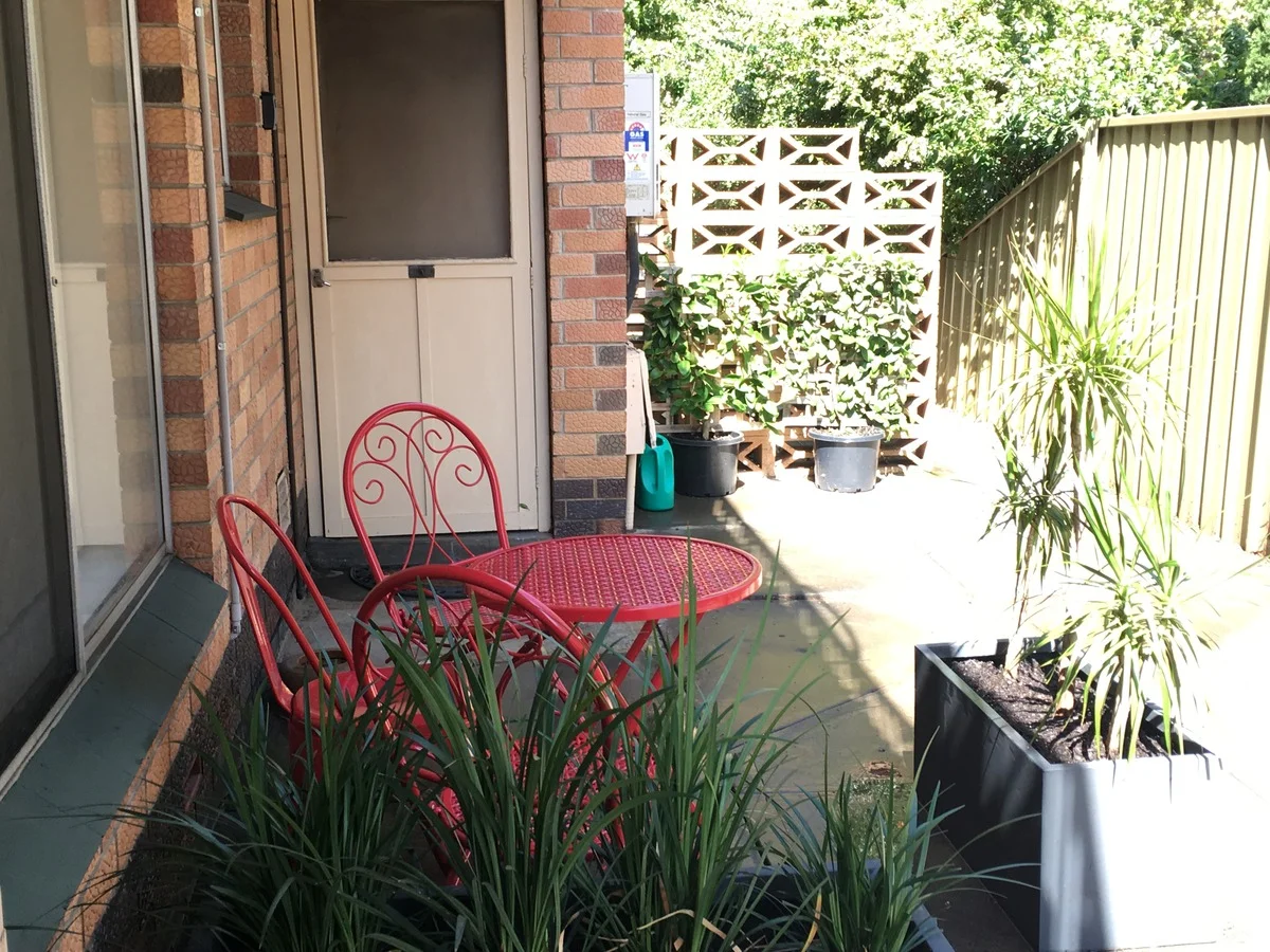 Outdoor table and chairs