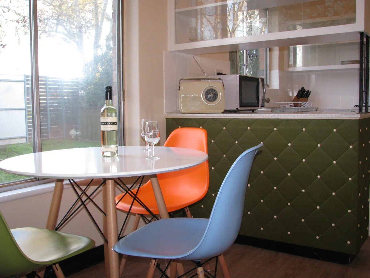 Kitchen and dining area