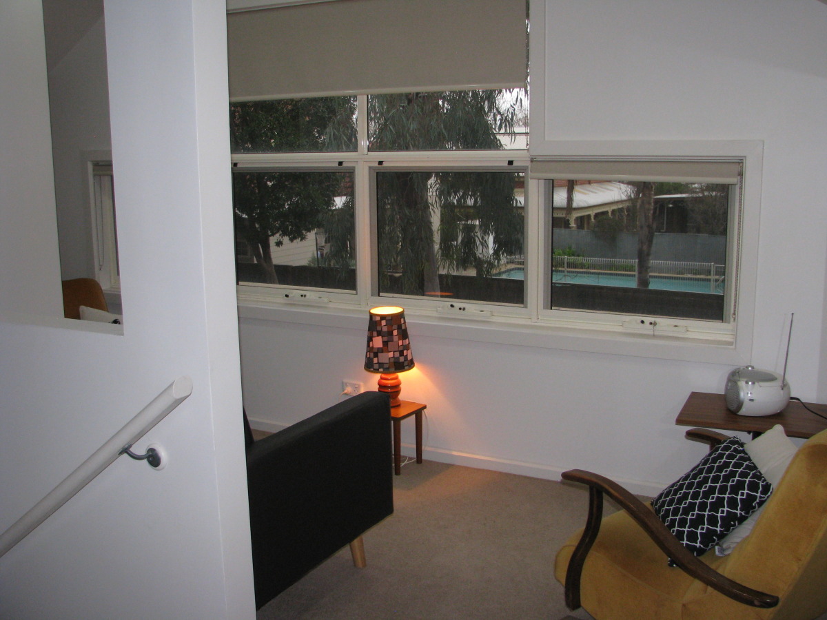 Upstairs sitting nook