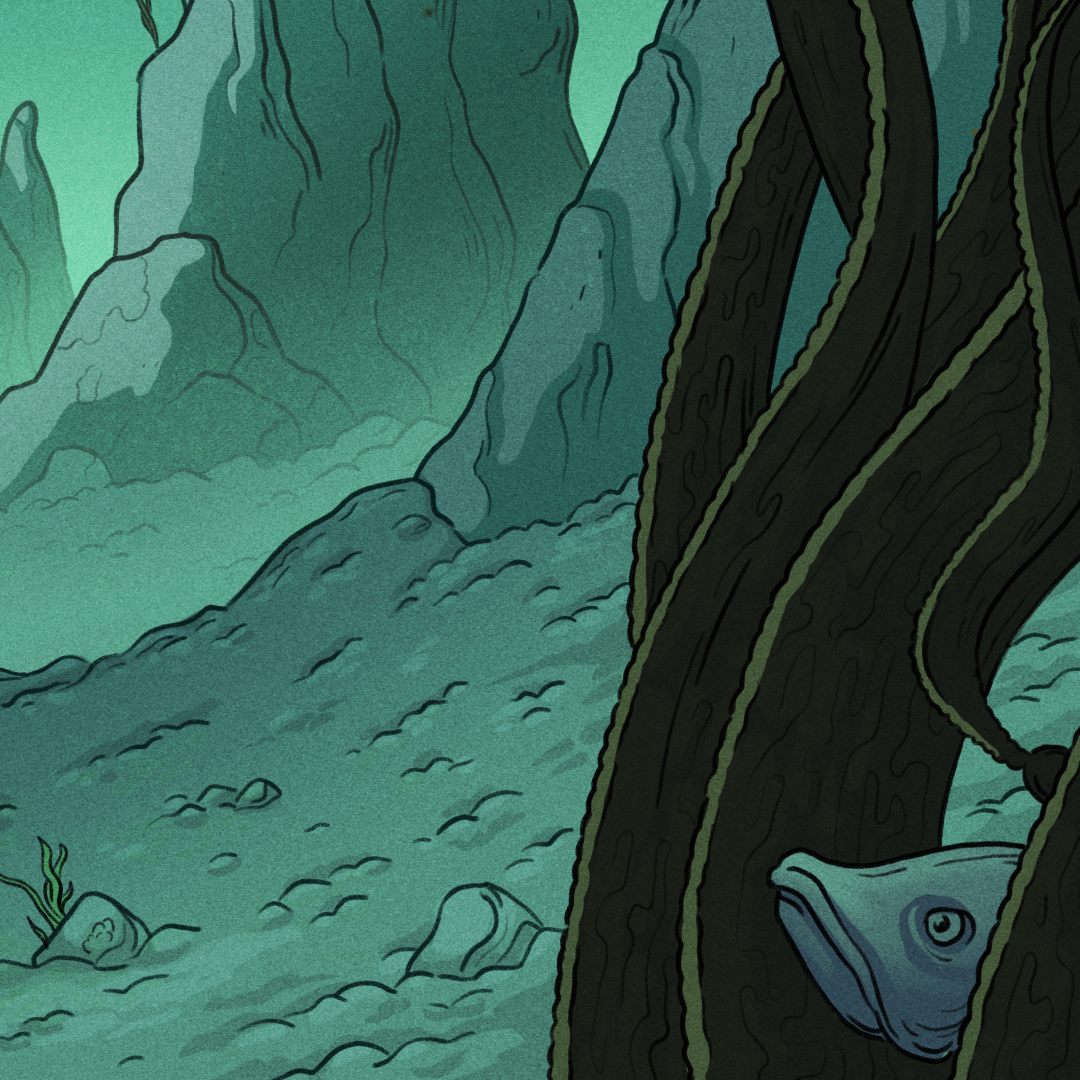 SERPENT TANGLE DETAIL
