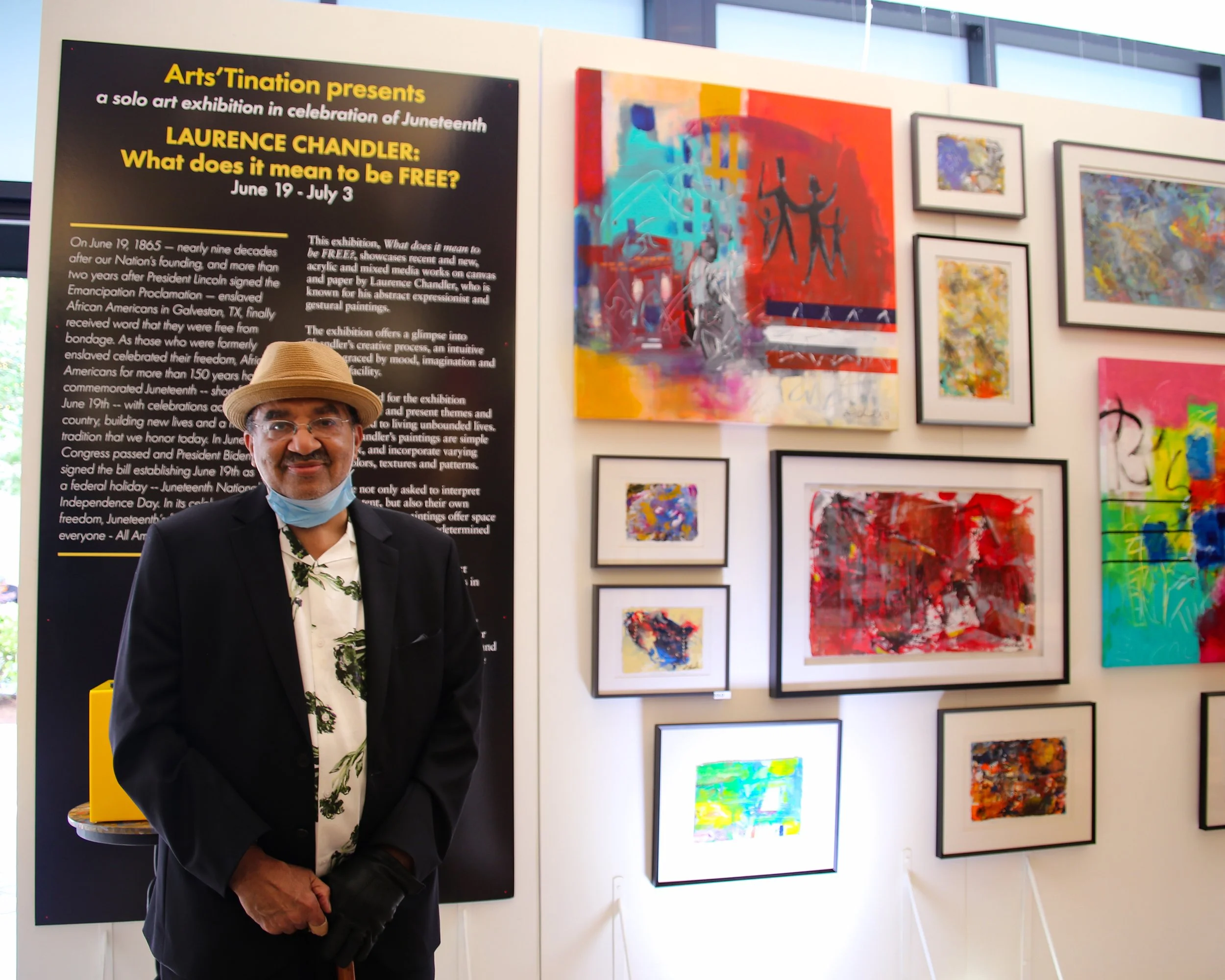 Ask yourself, "What does it mean to be FREE?", at Arts’tination!