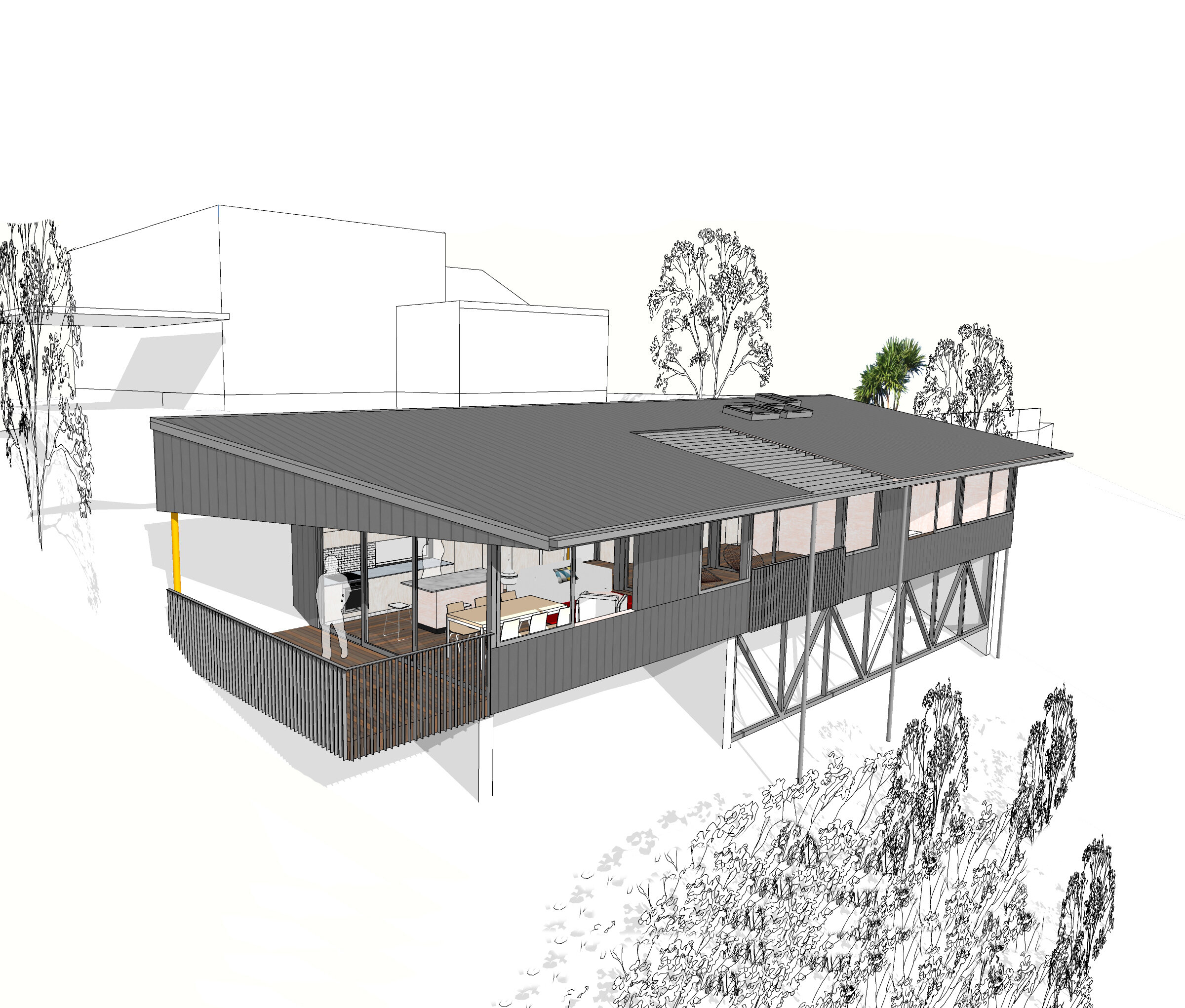 Island Bay New House