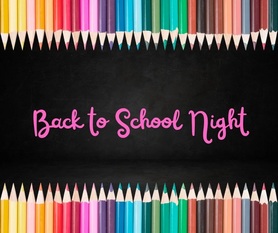 Back to School Night 