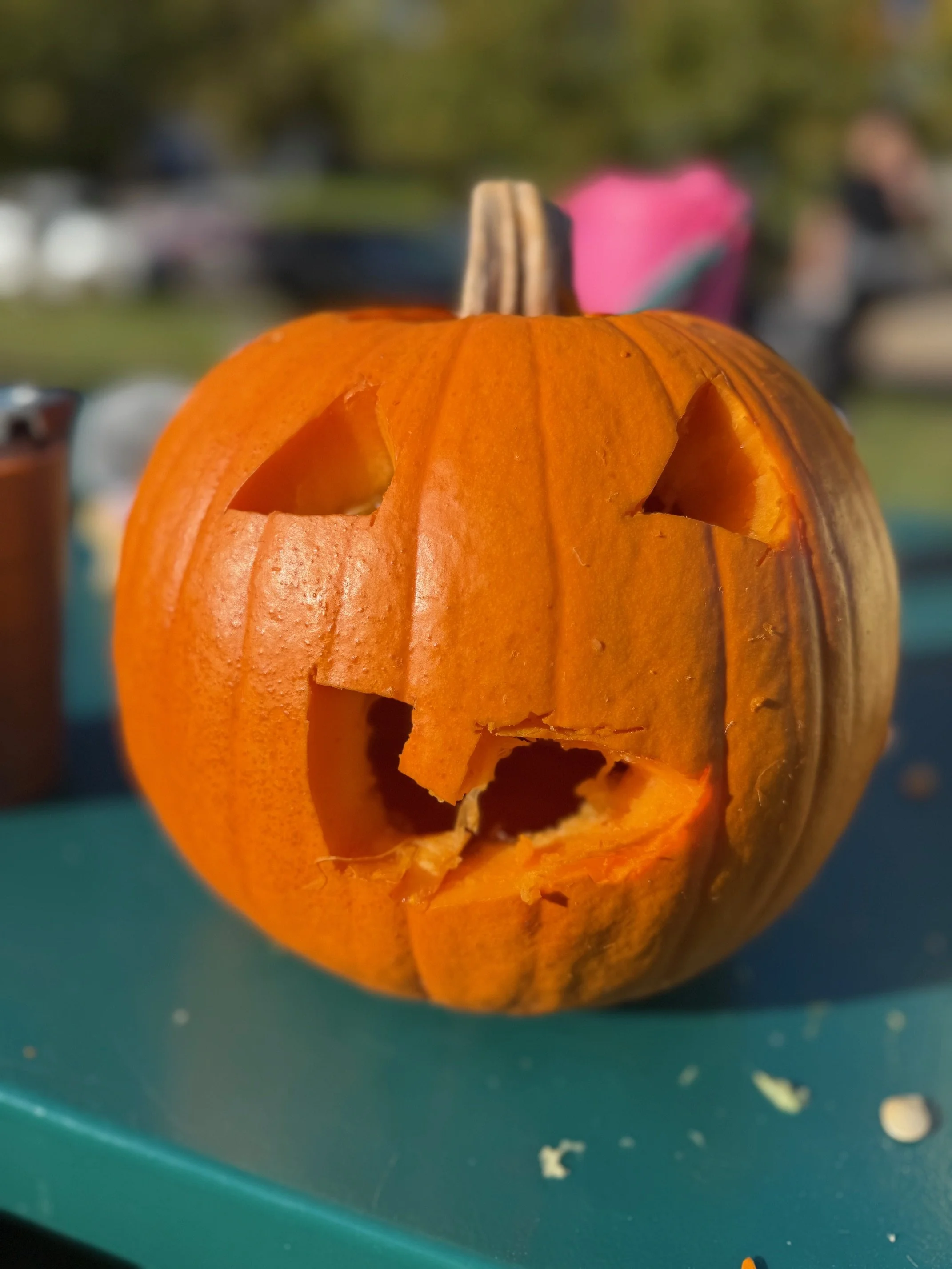Pumpkin Carving Party with Pat