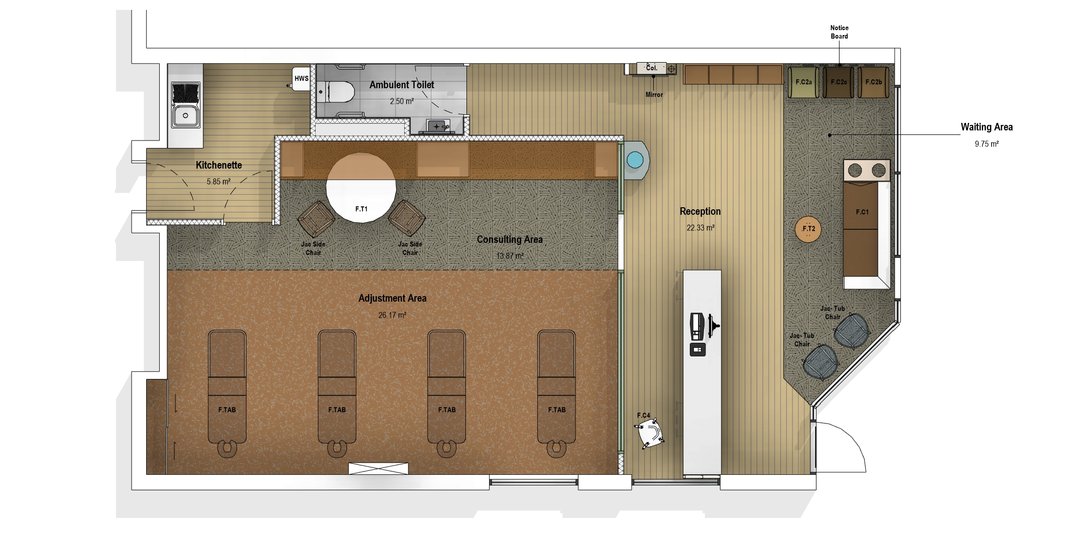 Floor finishes plan