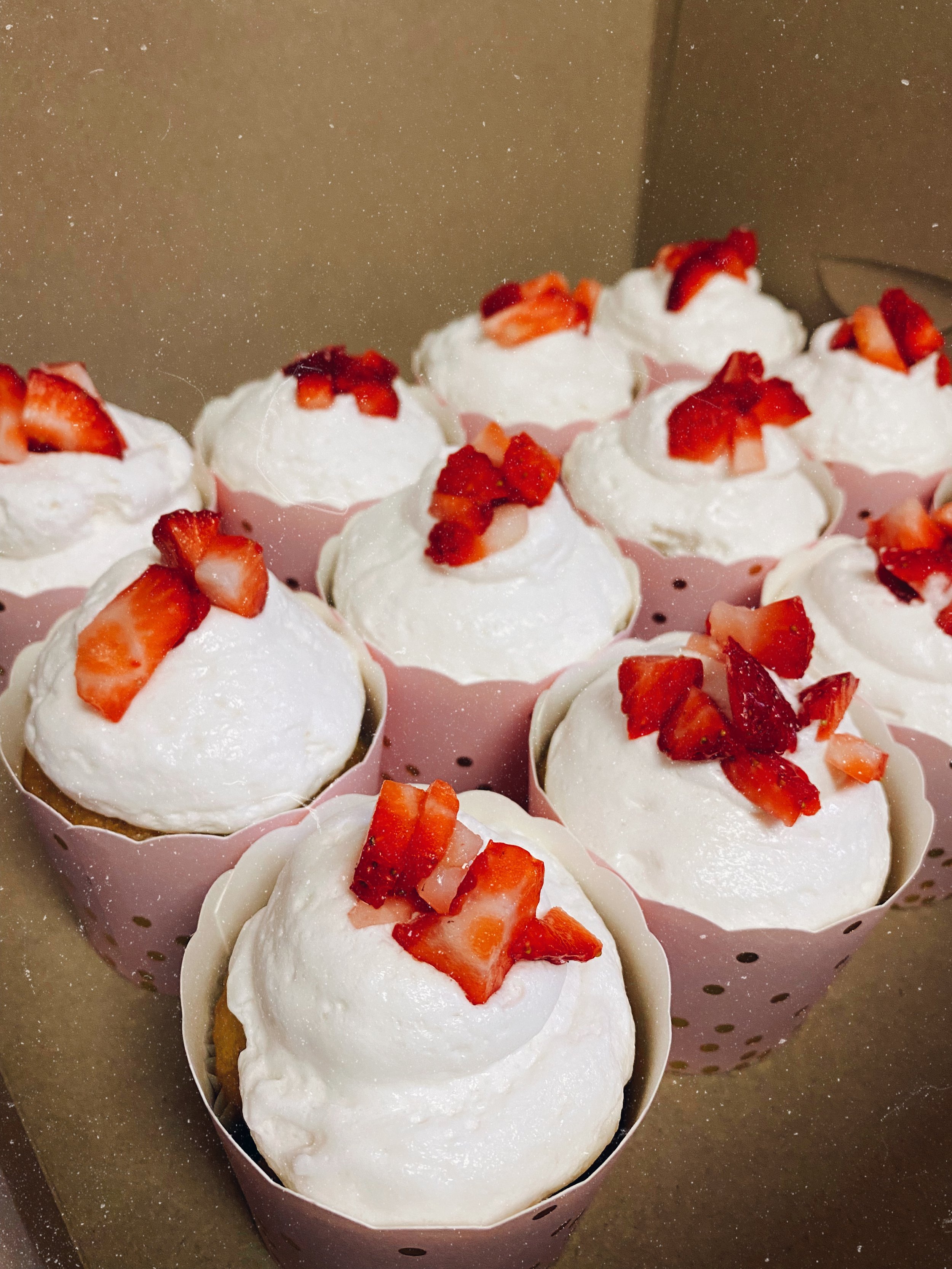 Tres leches cupcakes 