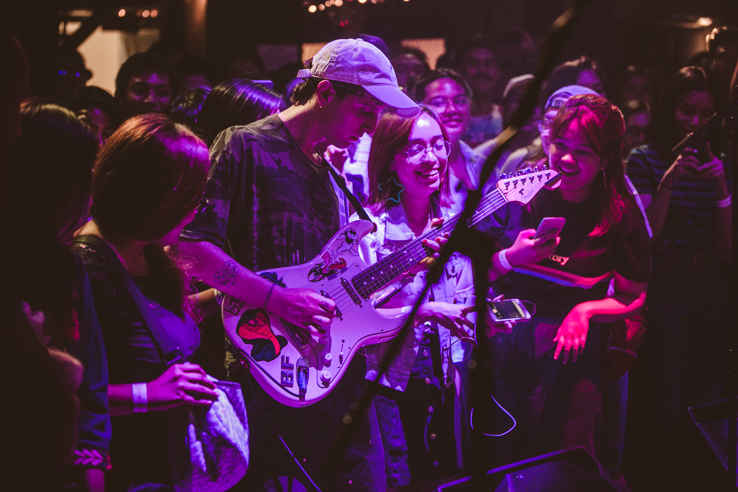  Beach Fossils live in Manila. 2018. 