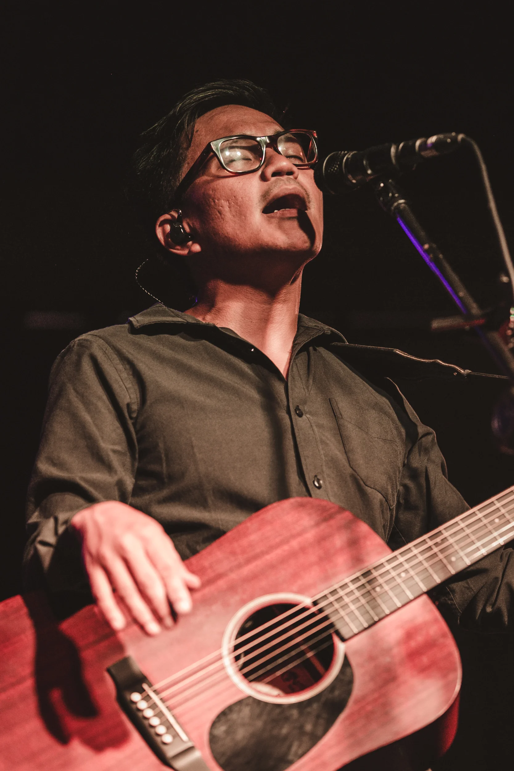  Ebe Dancel at the 'Sa Wakas’ 15th album anniversary in Manila. 2018. 