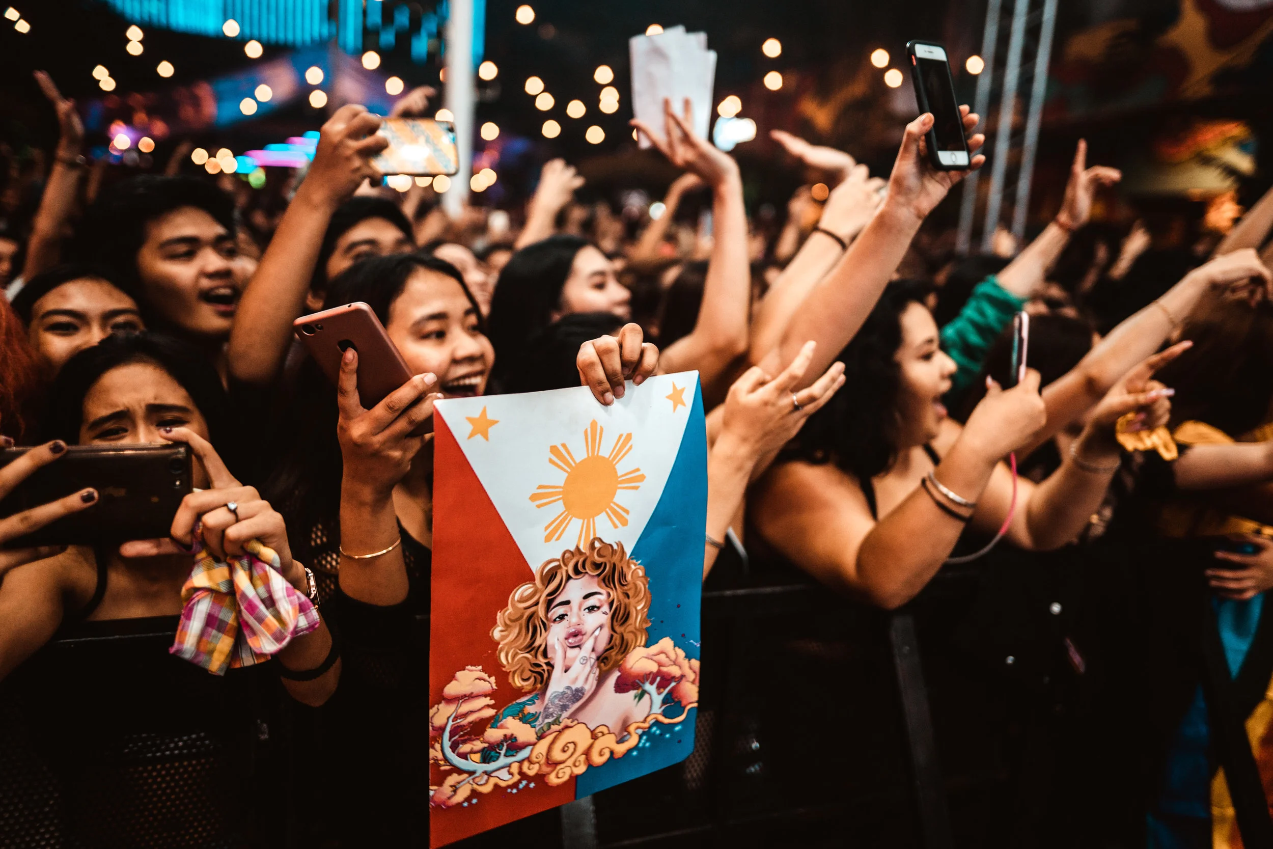  Kehlani live in Manila. 2018. 