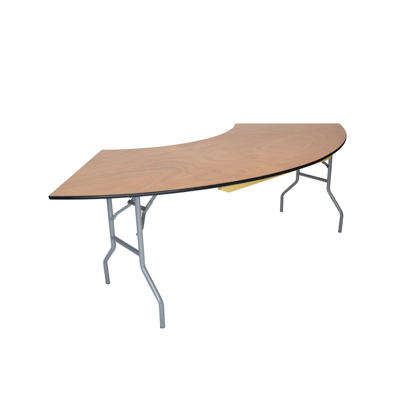 Folding Serpentine Table