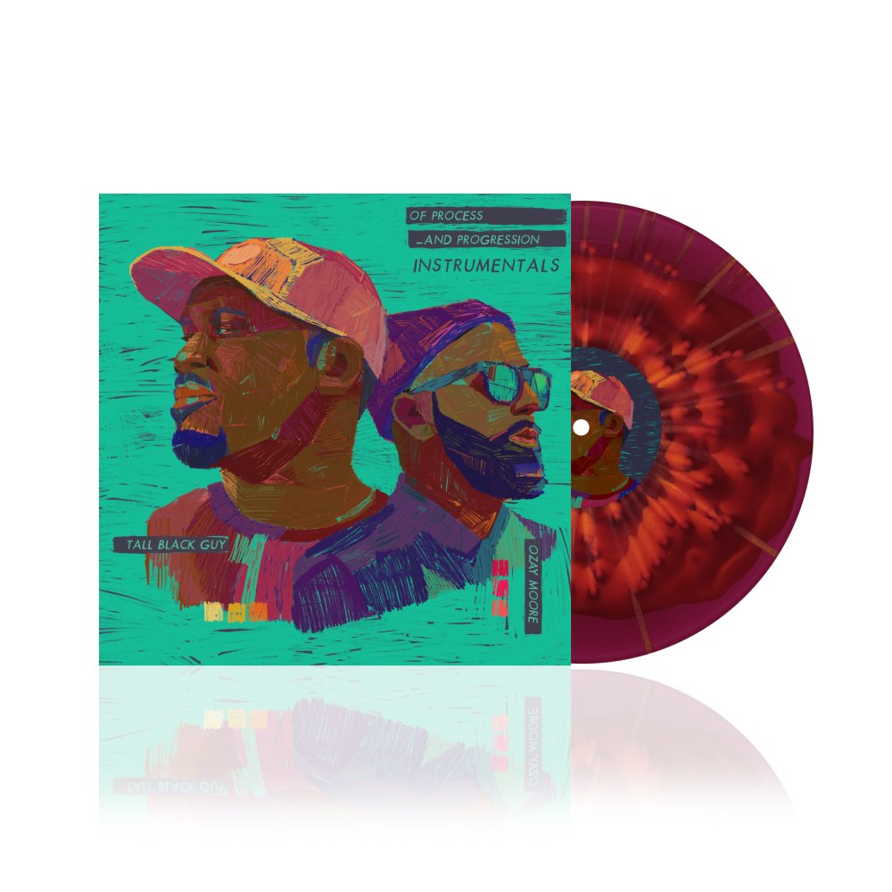 Tall Black Guy & Ozay Moore - Of Process and Progression (Instrumentals) Cherry Bomb Vinyl